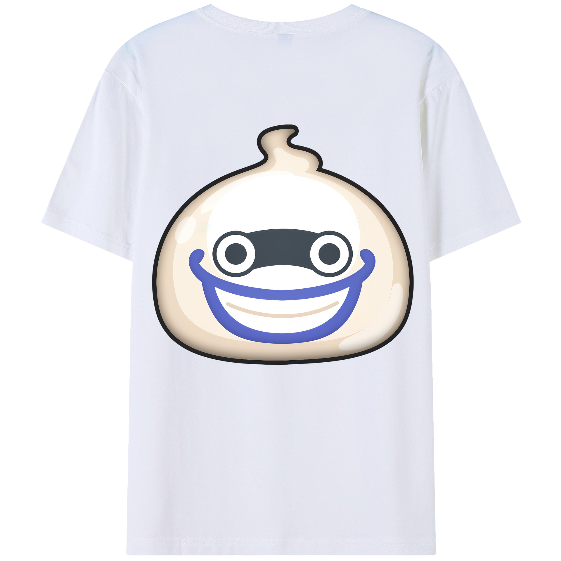 （画像用） 妖怪ウォッチ Yo-kai Watch 綿100％ メンズ半袖Tシャツ（バックプリント） 通気性