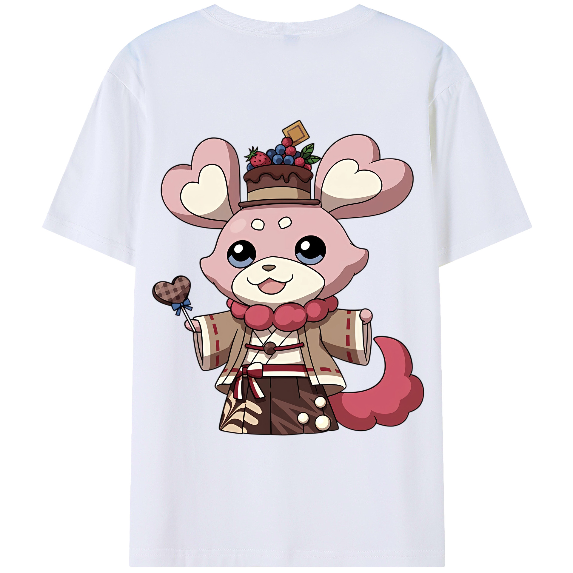 （画像用） 妖怪ウォッチ Yo-kai Watch 綿100％ メンズ半袖Tシャツ（バックプリント） 通気性
