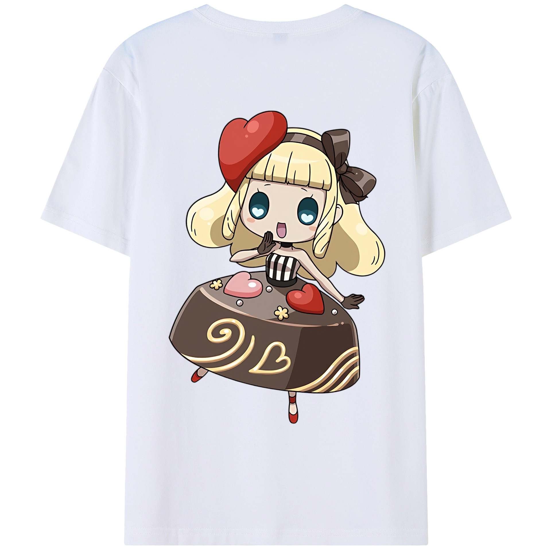 （画像用） 妖怪ウォッチ Yo-kai Watch 綿100％ メンズ半袖Tシャツ（バックプリント） 通気性