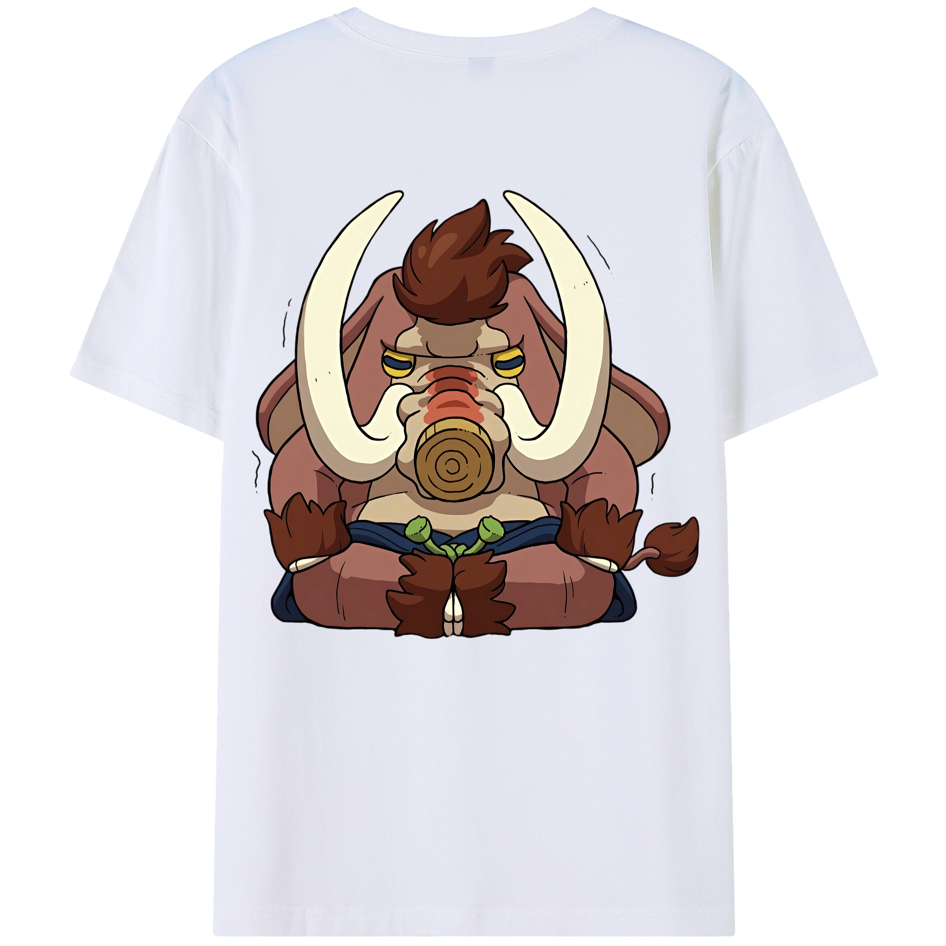 （画像用） 妖怪ウォッチ Yo-kai Watch 綿100％ メンズ半袖Tシャツ（バックプリント） 通気性