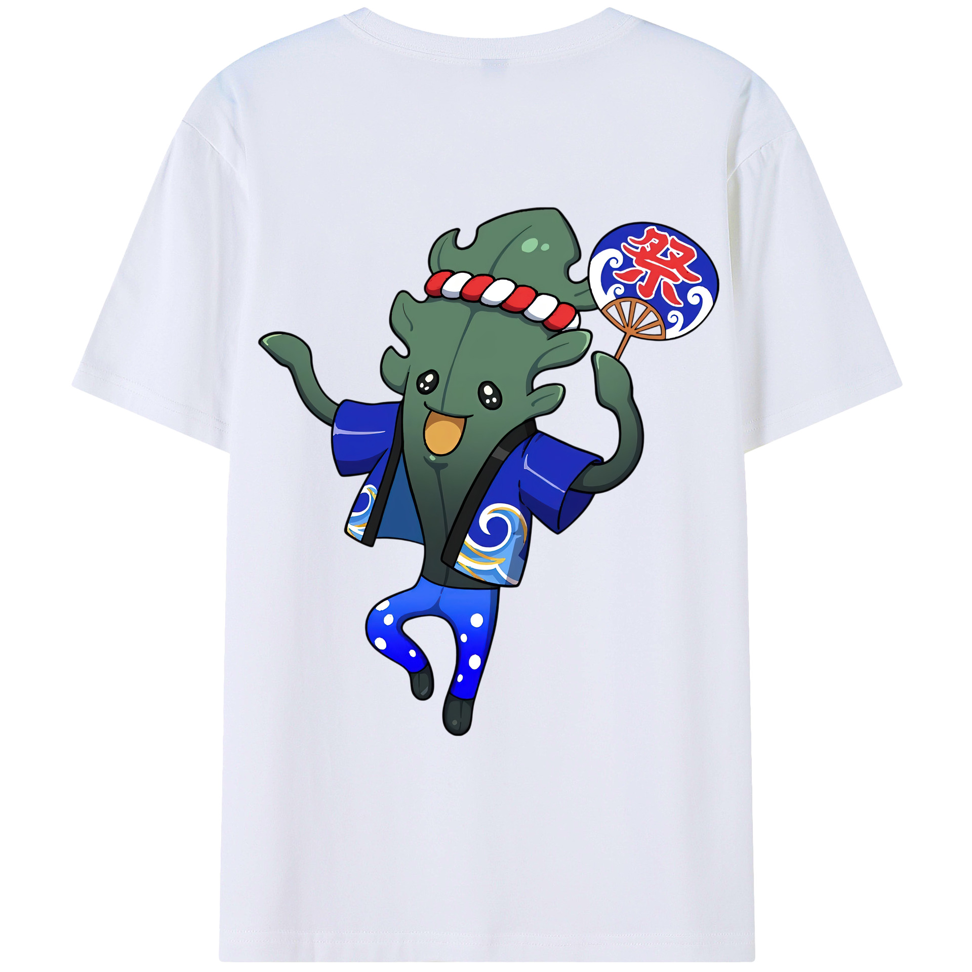 （画像用） 妖怪ウォッチ Yo-kai Watch 綿100％ メンズ半袖Tシャツ（バックプリント） 通気性