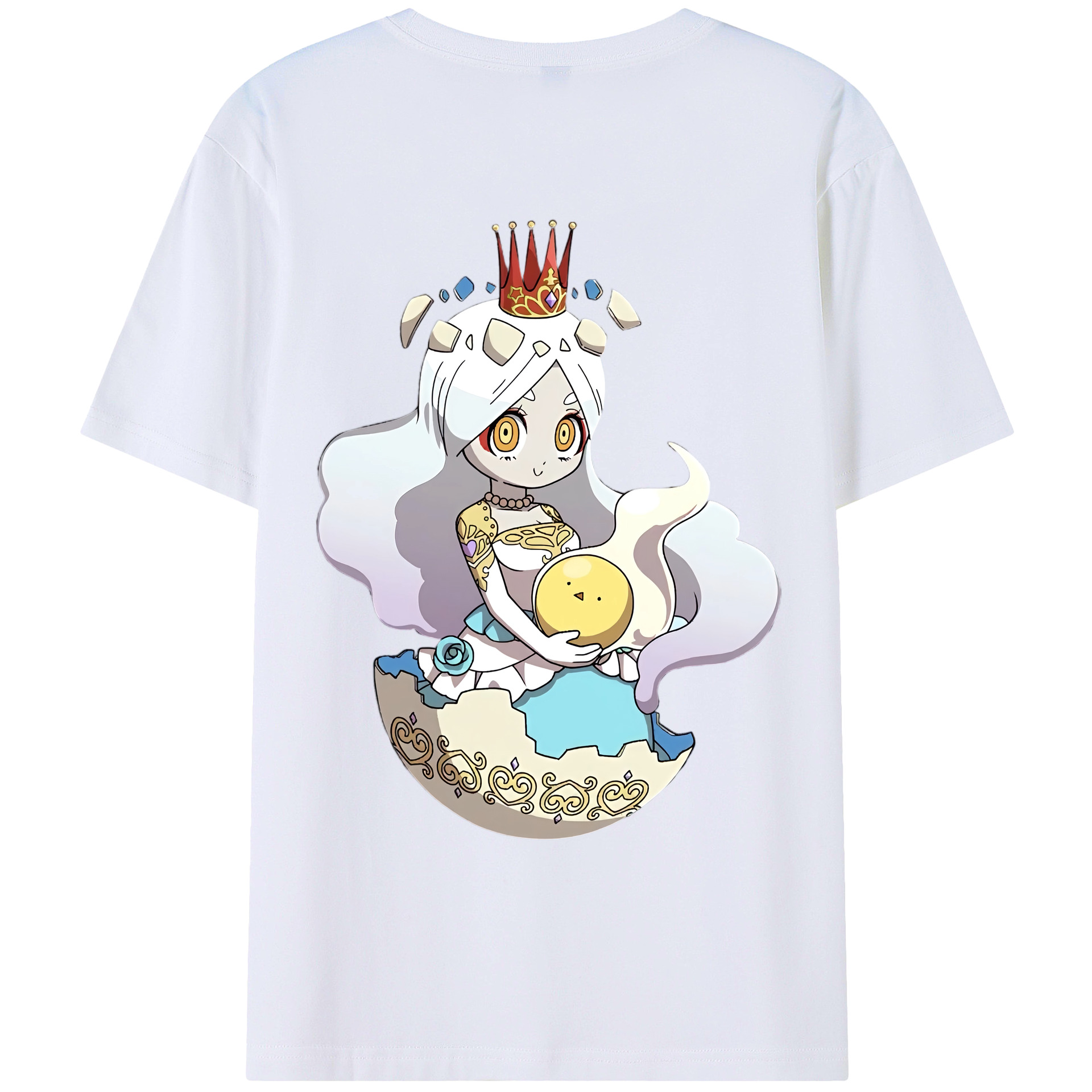 （画像用） 妖怪ウォッチ Yo-kai Watch 綿100％ メンズ半袖Tシャツ（バックプリント） 通気性