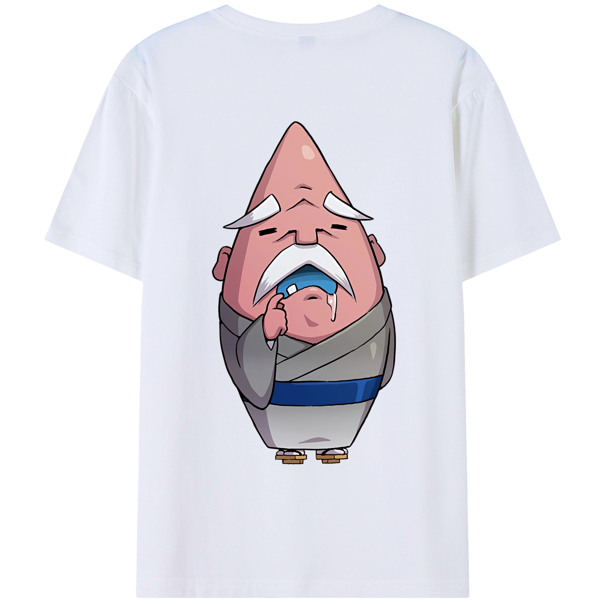 （画像用） 妖怪ウォッチ Yo-kai Watch 綿100％ メンズ半袖Tシャツ（バックプリント） 通気性