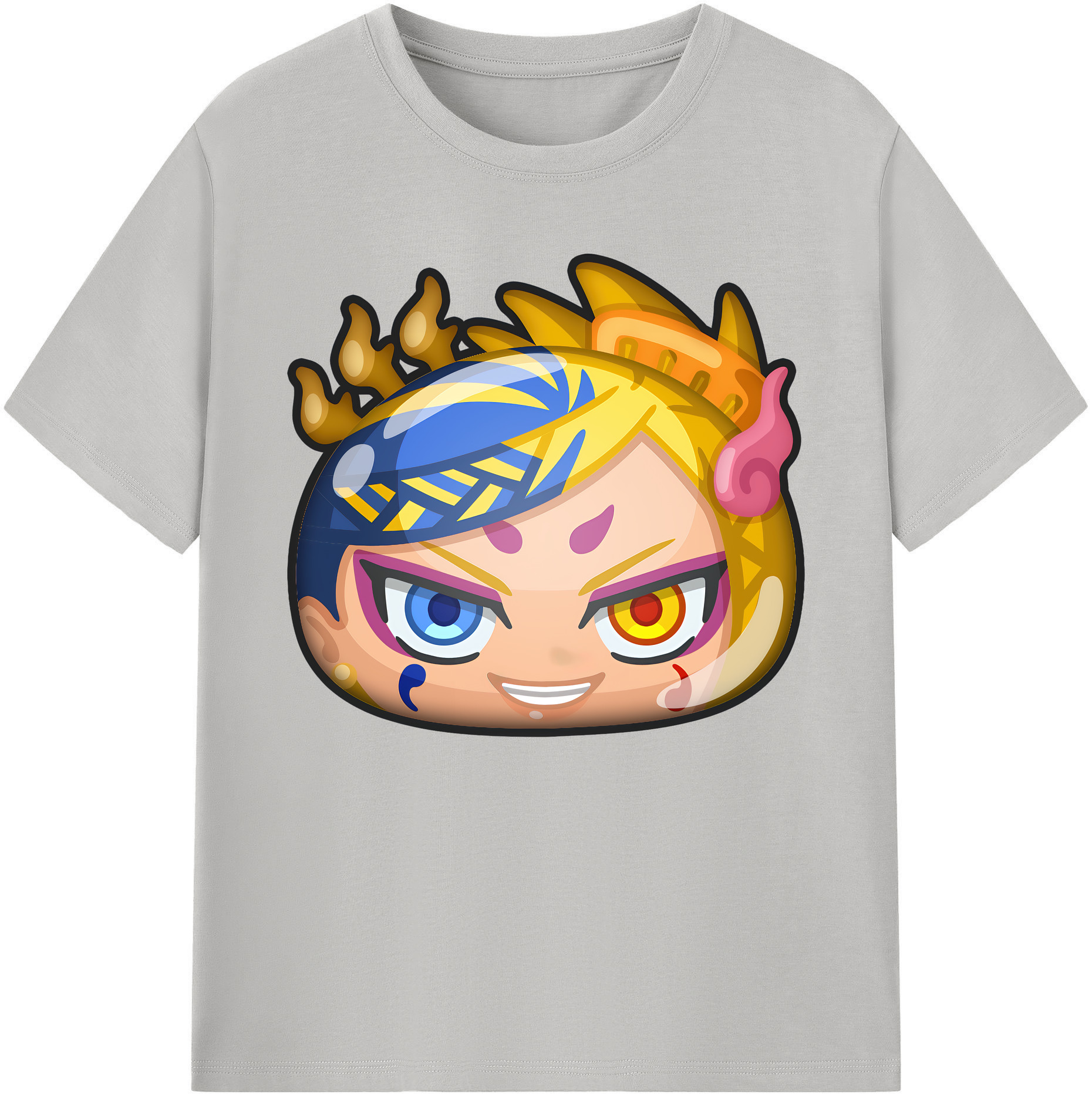 （画像用） 妖怪ウォッチ Yo-kai Watch 綿100％ メンズ半袖Tシャツ｜肌触りやわらか＆通気性