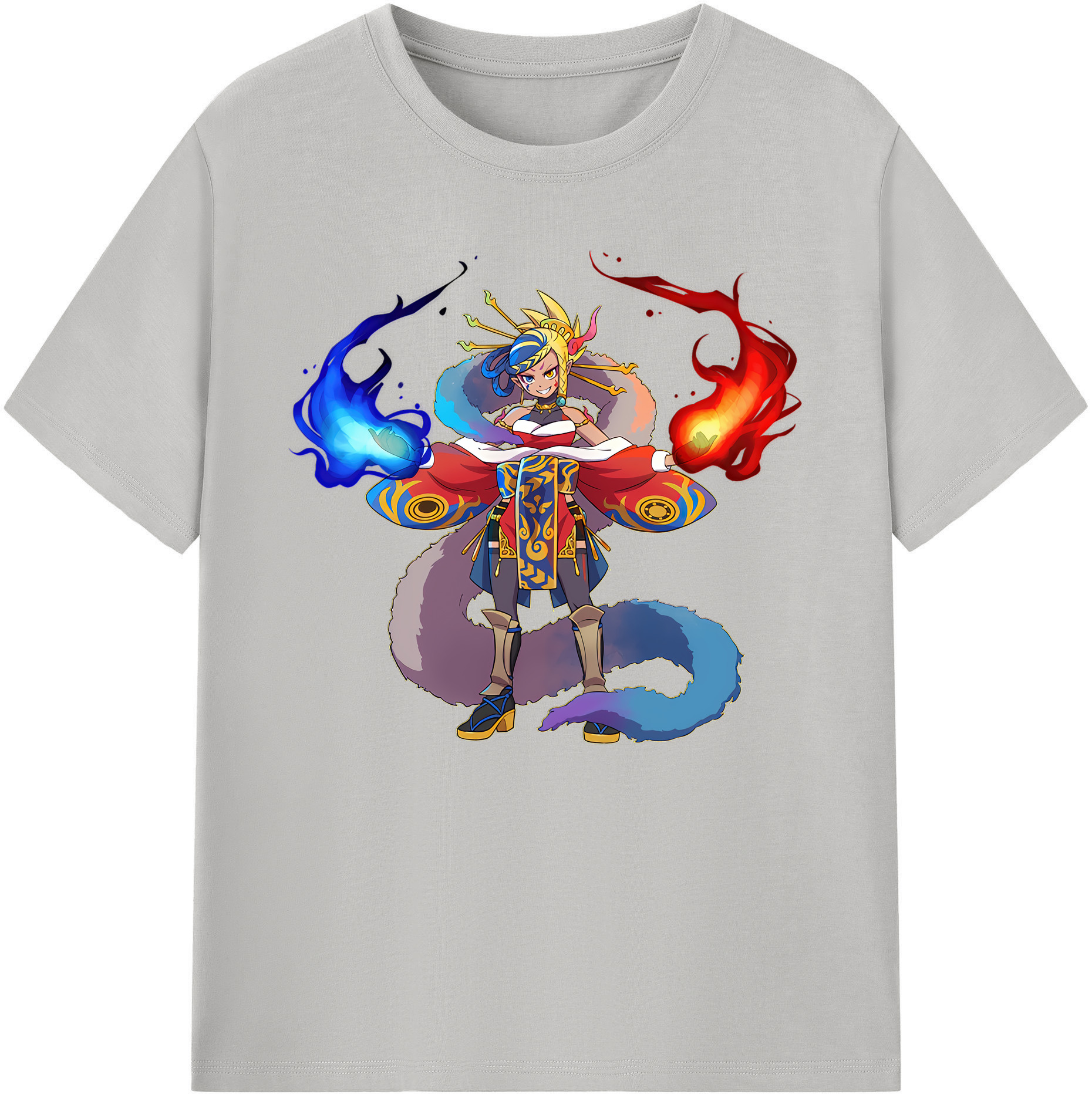 （画像用） 妖怪ウォッチ Yo-kai Watch 綿100％ メンズ半袖Tシャツ｜肌触りやわらか＆通気性
