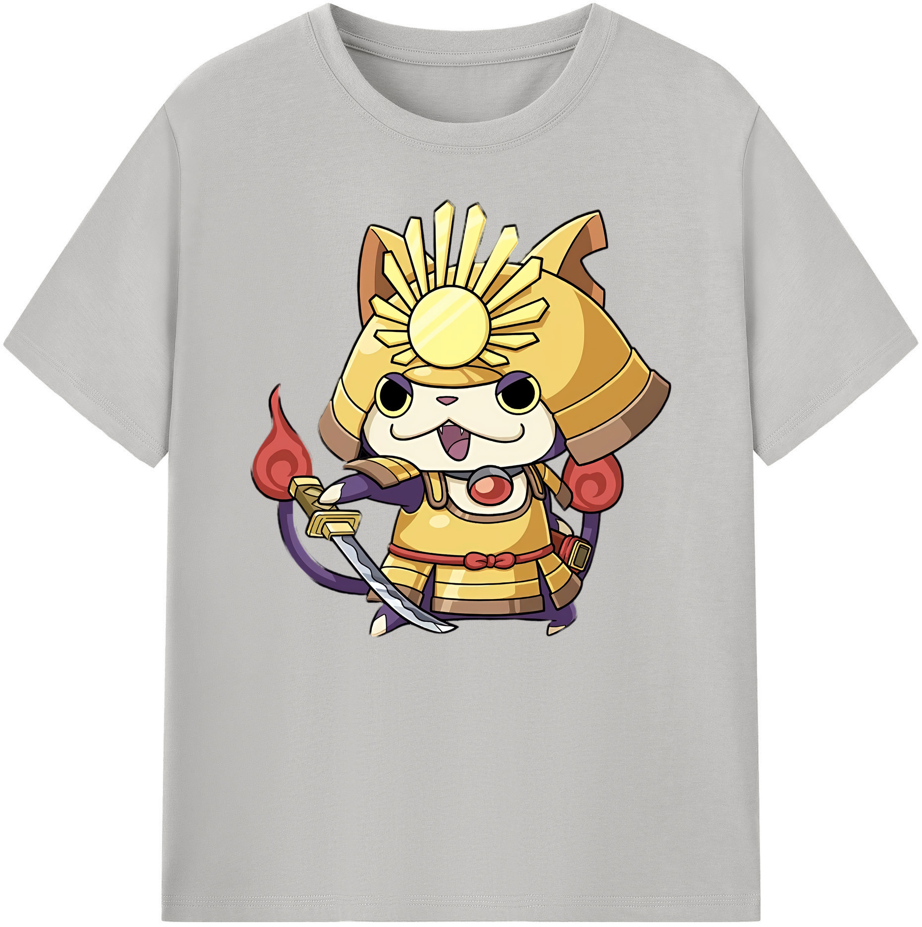 （画像用） 妖怪ウォッチ Yo-kai Watch 綿100％ メンズ半袖Tシャツ｜肌触りやわらか＆通気性