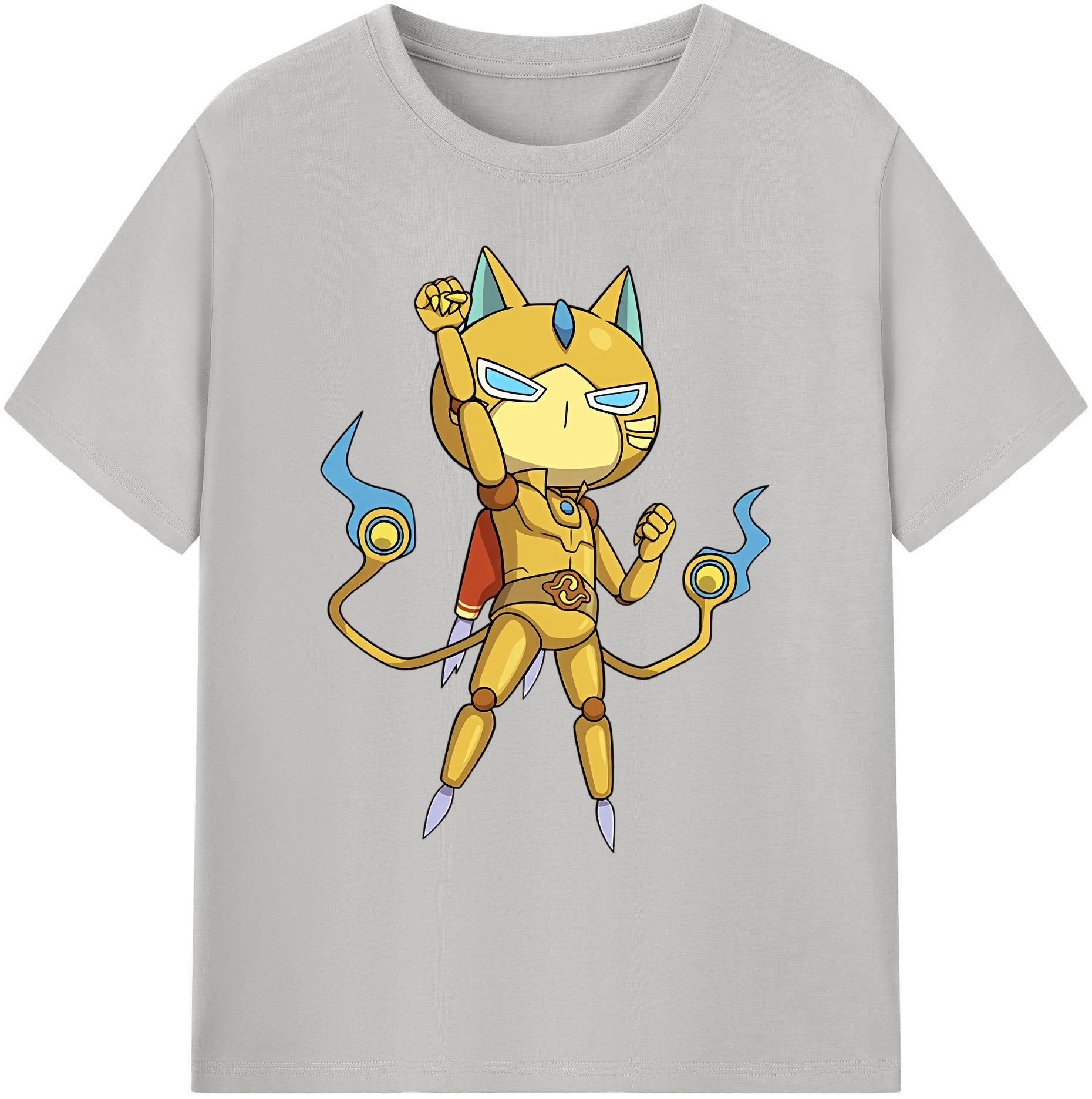 （画像用） 妖怪ウォッチ Yo-kai Watch 綿100％ メンズ半袖Tシャツ｜肌触りやわらか＆通気性