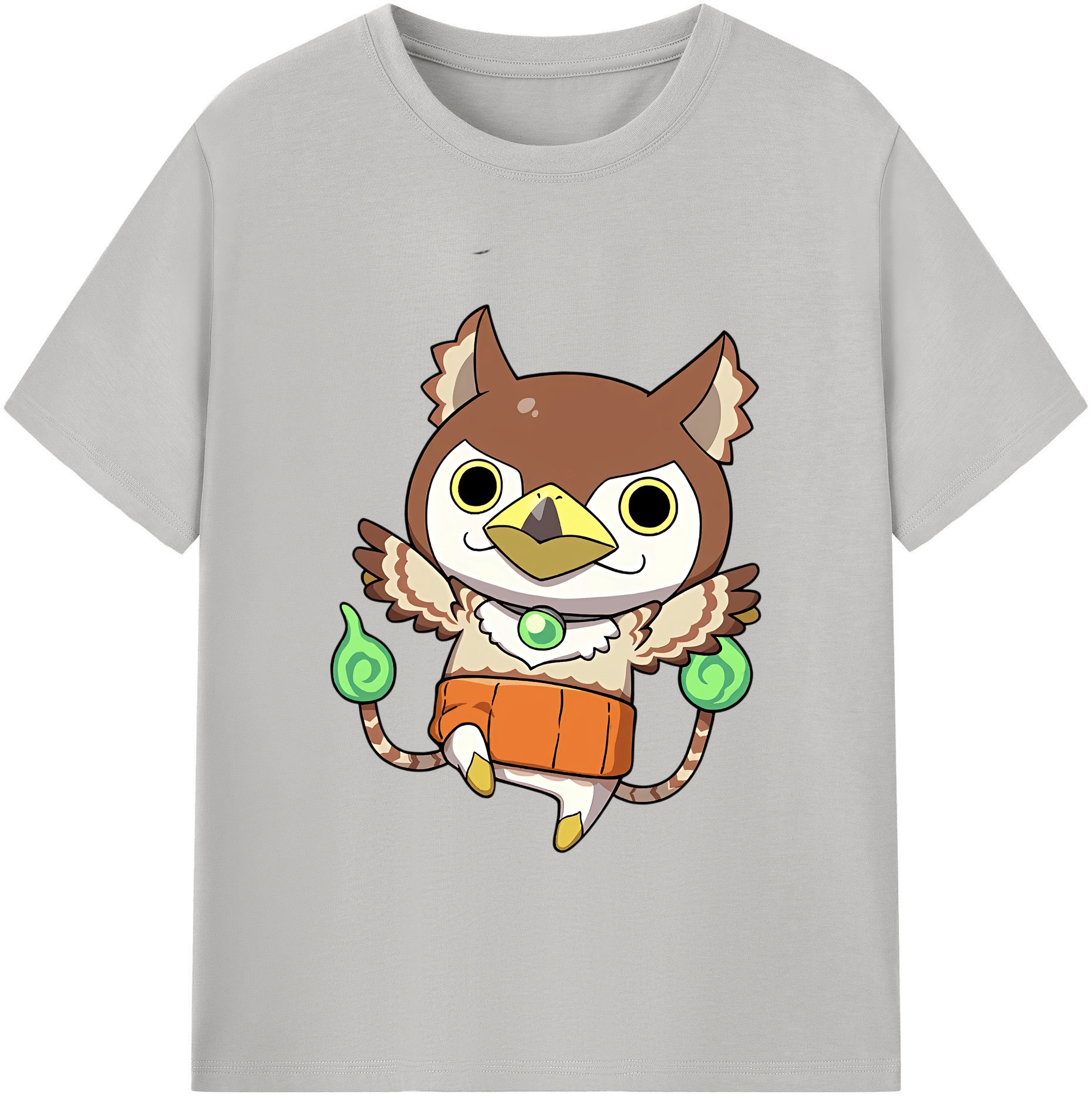 （画像用） 妖怪ウォッチ Yo-kai Watch 綿100％ メンズ半袖Tシャツ｜肌触りやわらか＆通気性