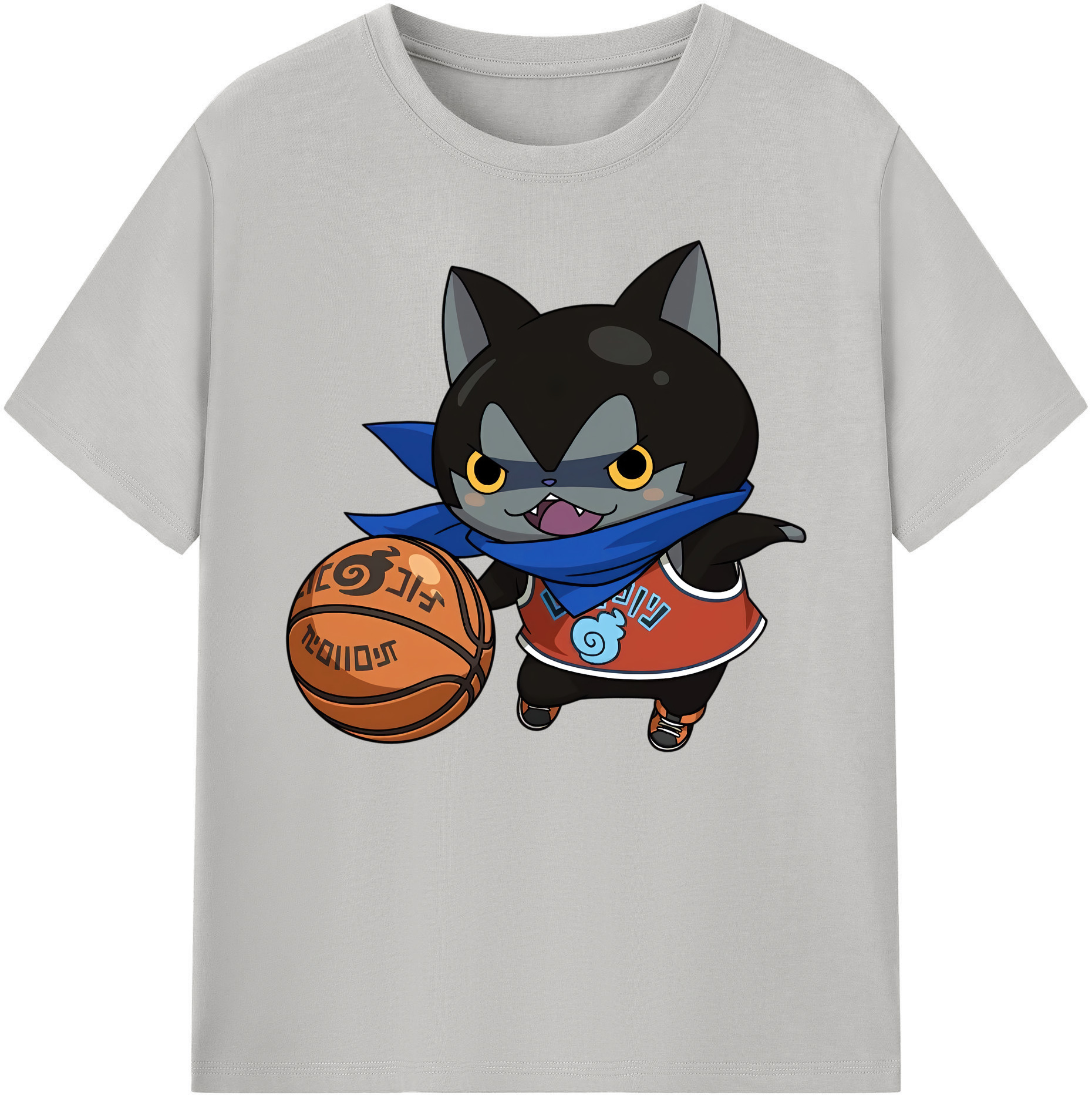 （画像用） 妖怪ウォッチ Yo-kai Watch 綿100％ メンズ半袖Tシャツ｜肌触りやわらか＆通気性