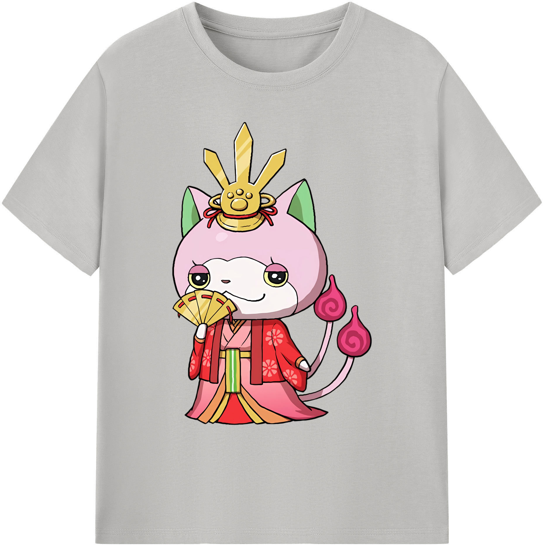 （画像用） 妖怪ウォッチ Yo-kai Watch 綿100％ メンズ半袖Tシャツ｜肌触りやわらか＆通気性