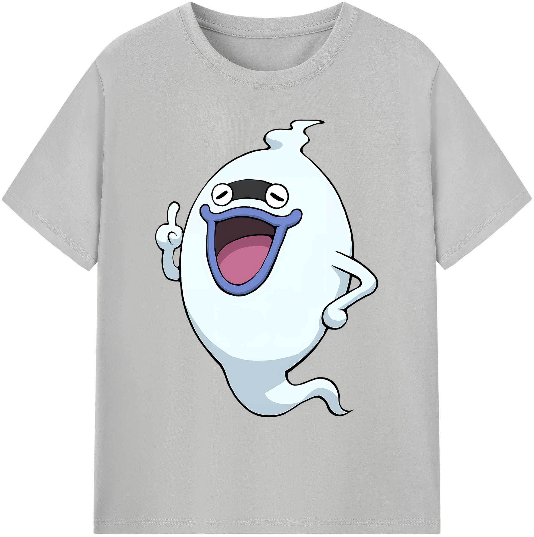 （画像用） 妖怪ウォッチ Yo-kai Watch 綿100％ メンズ半袖Tシャツ｜肌触りやわらか＆通気性