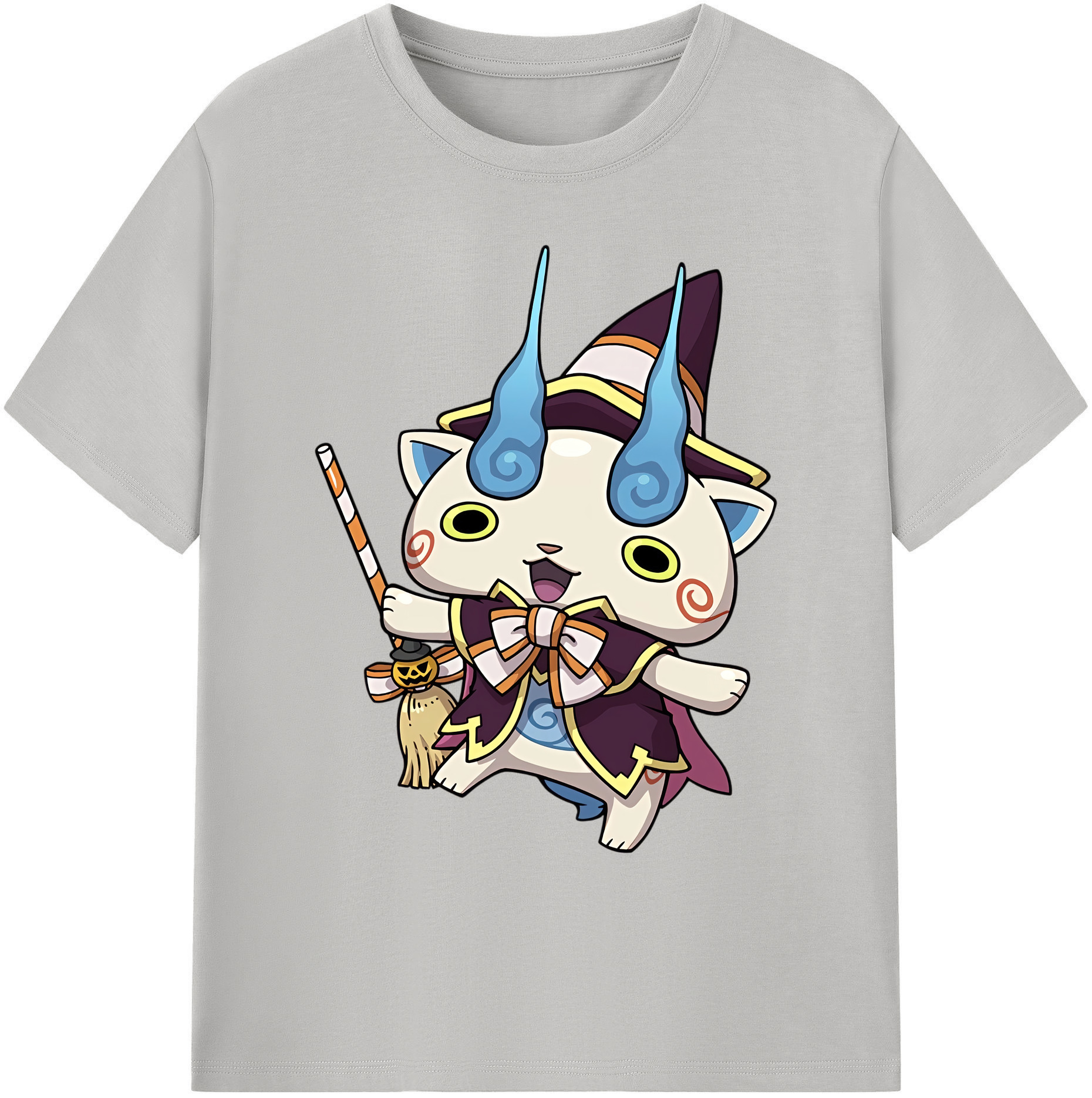 （画像用） 妖怪ウォッチ Yo-kai Watch 綿100％ メンズ半袖Tシャツ｜肌触りやわらか＆通気性