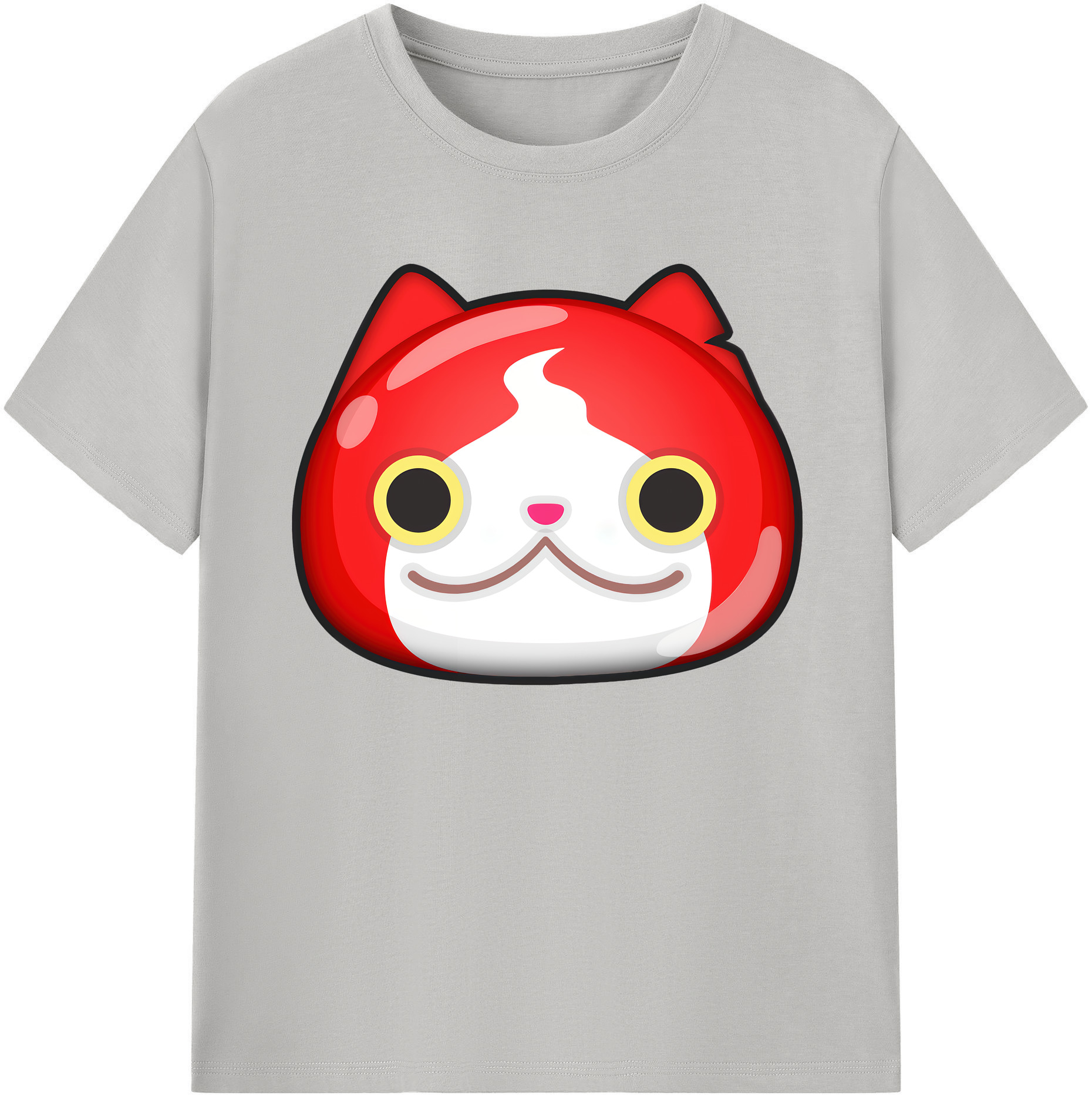 （画像用） 妖怪ウォッチ Yo-kai Watch 綿100％ メンズ半袖Tシャツ｜肌触りやわらか＆通気性