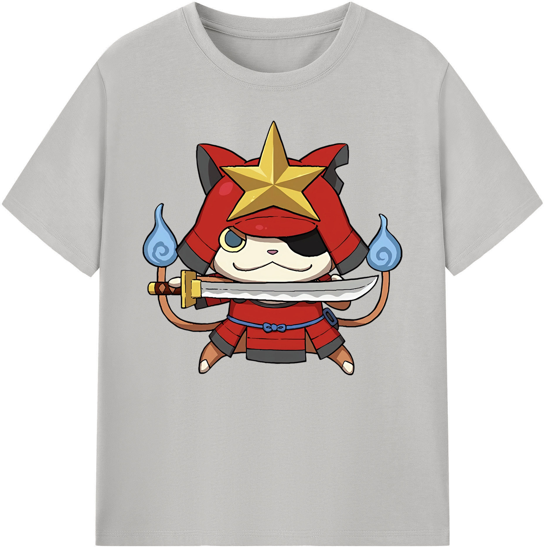 （画像用） 妖怪ウォッチ Yo-kai Watch 綿100％ メンズ半袖Tシャツ｜肌触りやわらか＆通気性