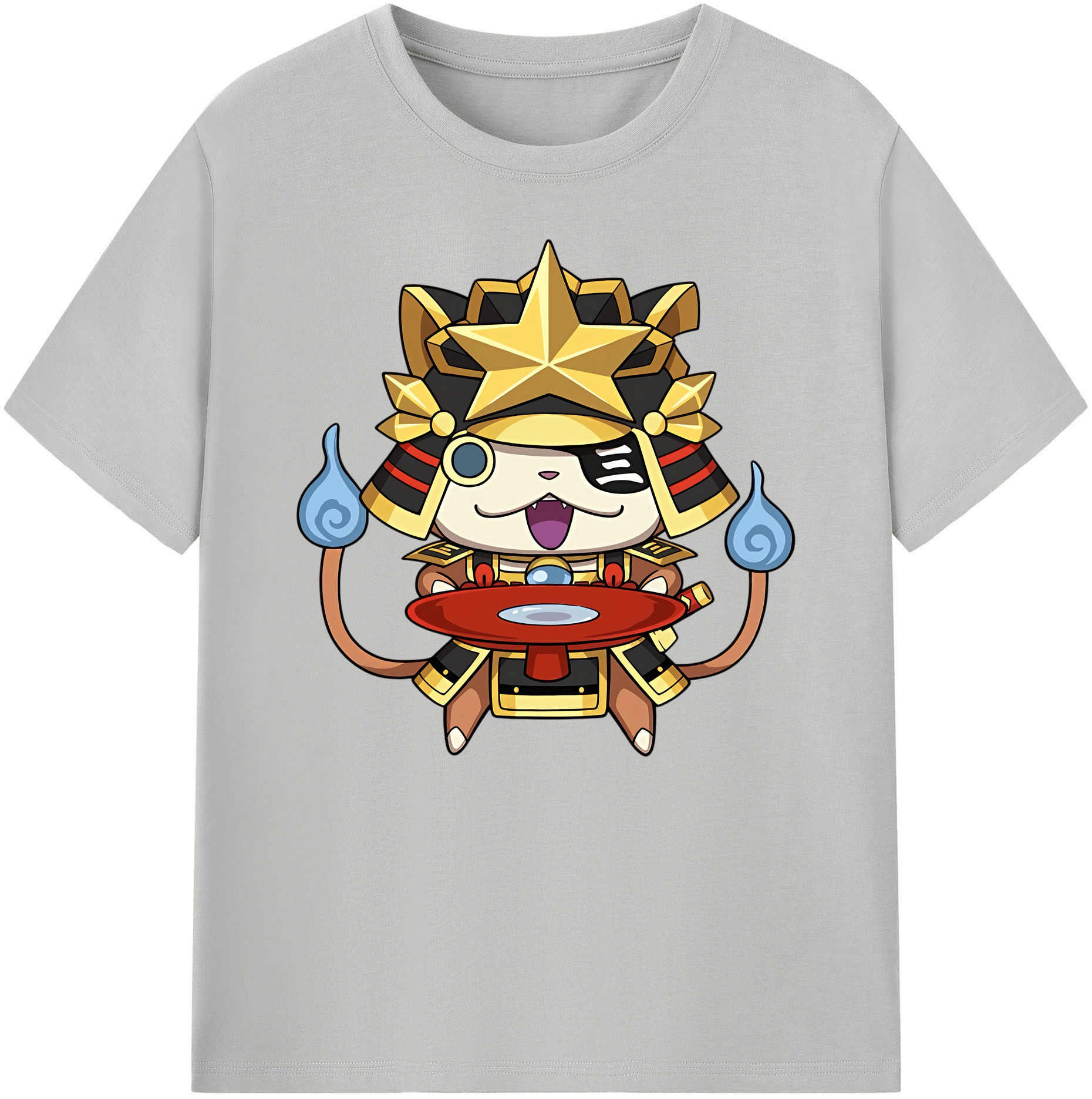 （画像用） 妖怪ウォッチ Yo-kai Watch 綿100％ メンズ半袖Tシャツ｜肌触りやわらか＆通気性