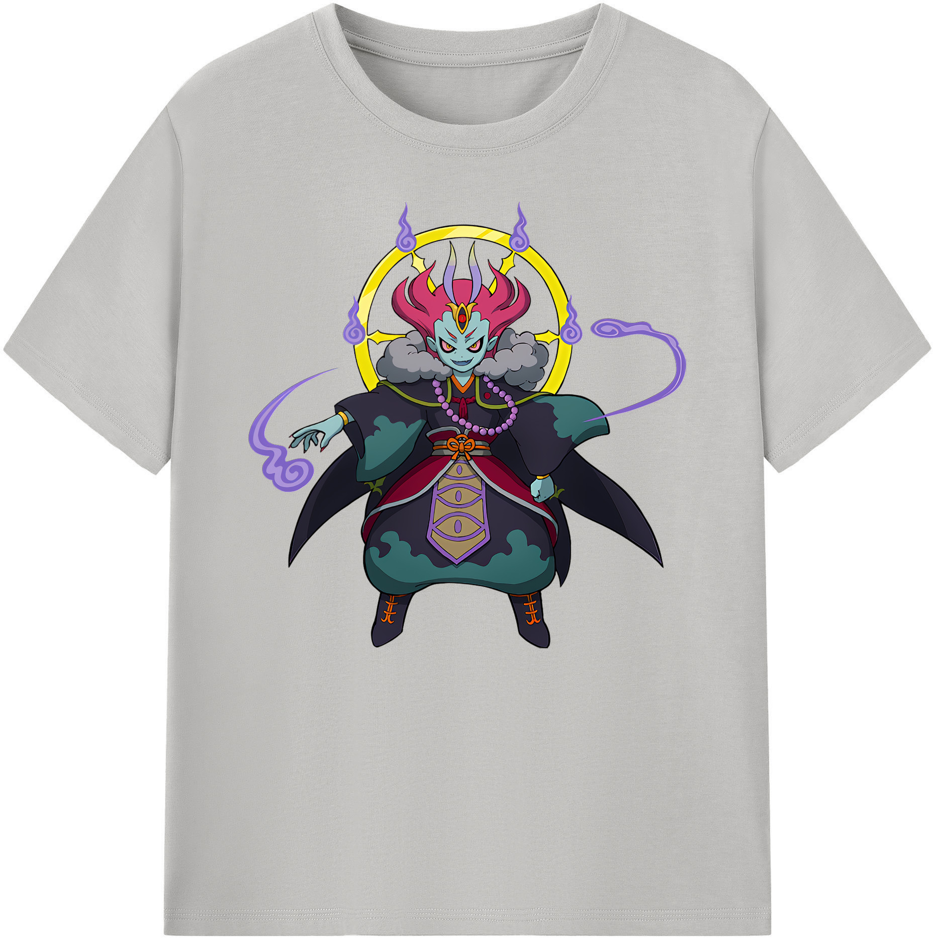 （画像用） 妖怪ウォッチ Yo-kai Watch 綿100％ メンズ半袖Tシャツ｜肌触りやわらか＆通気性