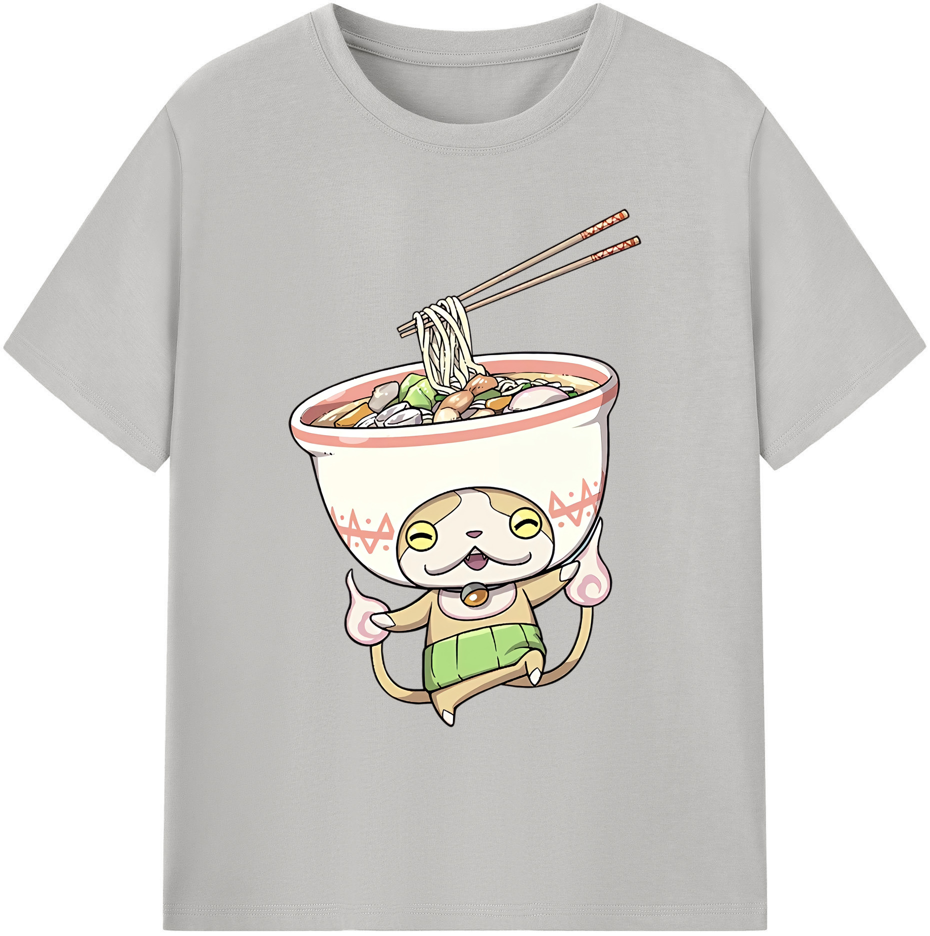 （画像用） 妖怪ウォッチ Yo-kai Watch 綿100％ メンズ半袖Tシャツ｜肌触りやわらか＆通気性