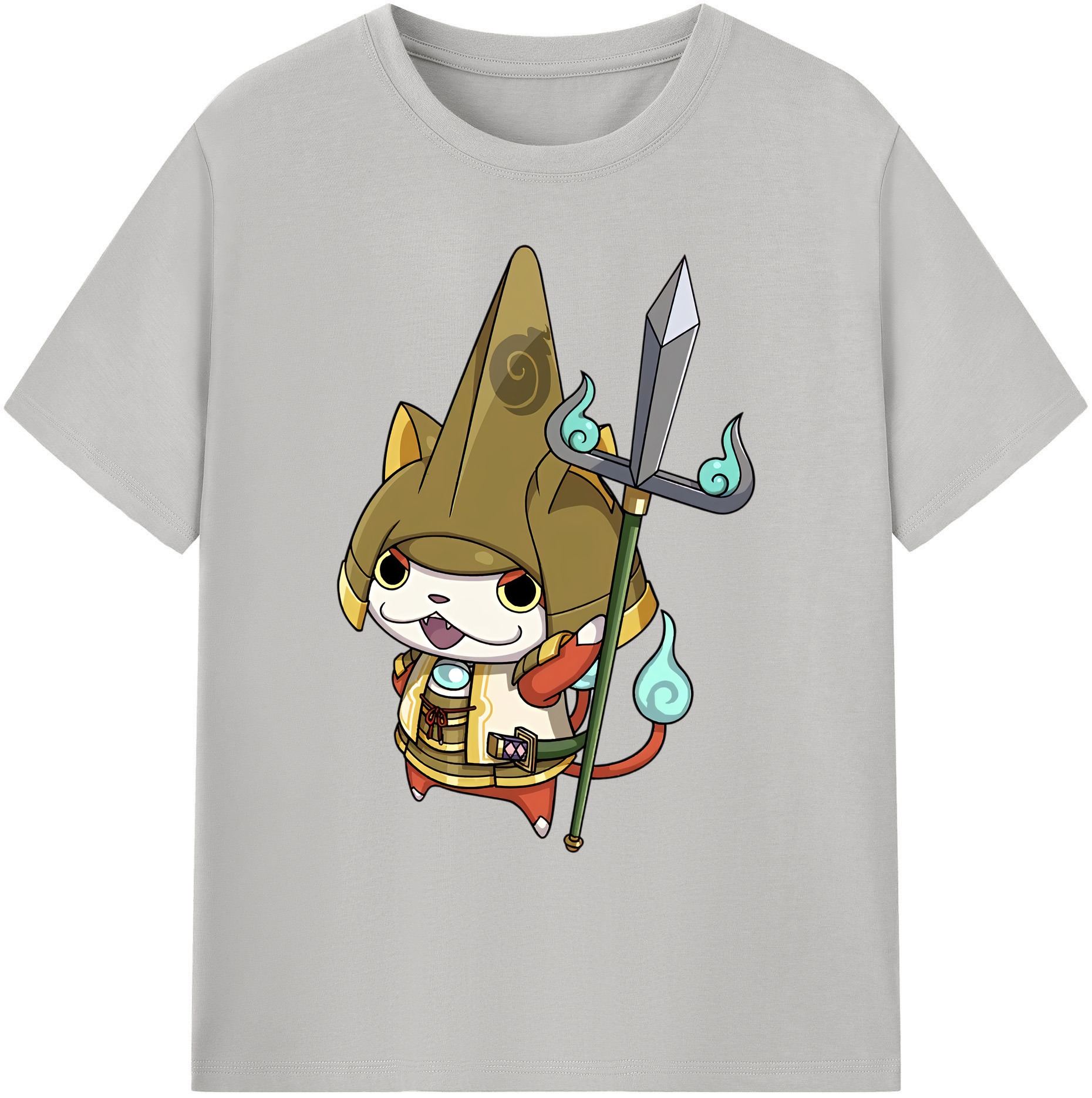（画像用） 妖怪ウォッチ Yo-kai Watch 綿100％ メンズ半袖Tシャツ｜肌触りやわらか＆通気性