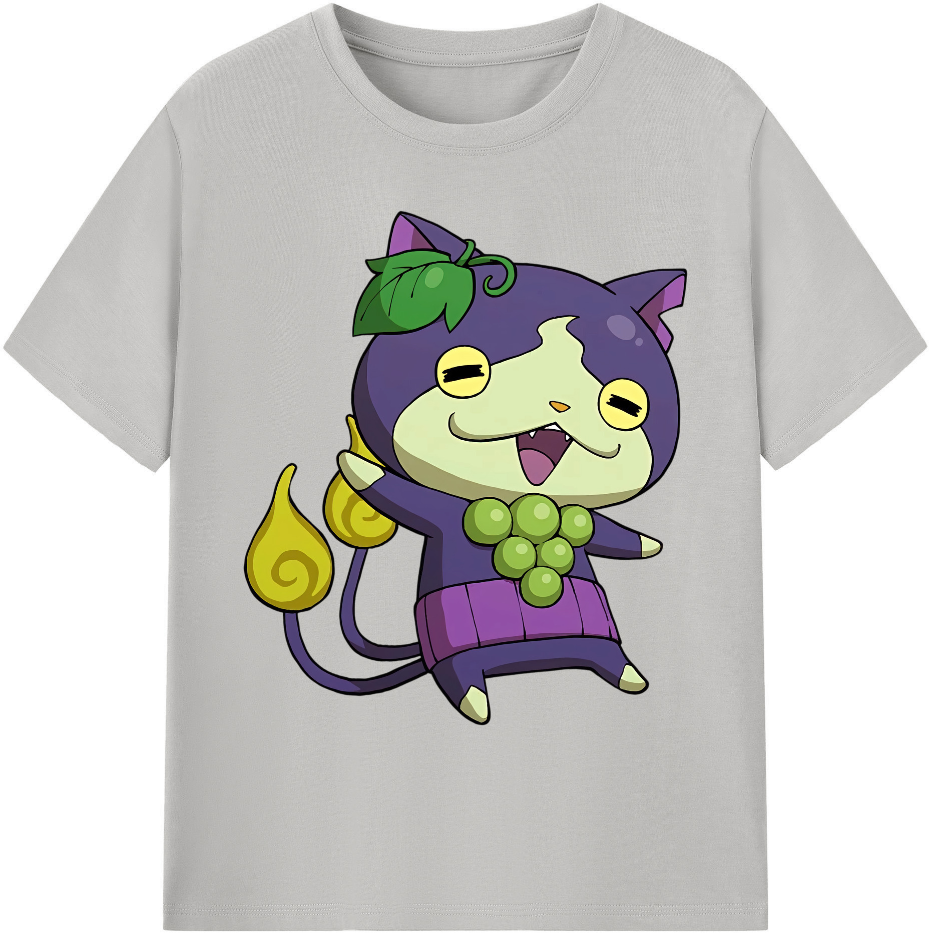 （画像用） 妖怪ウォッチ Yo-kai Watch 綿100％ メンズ半袖Tシャツ｜肌触りやわらか＆通気性
