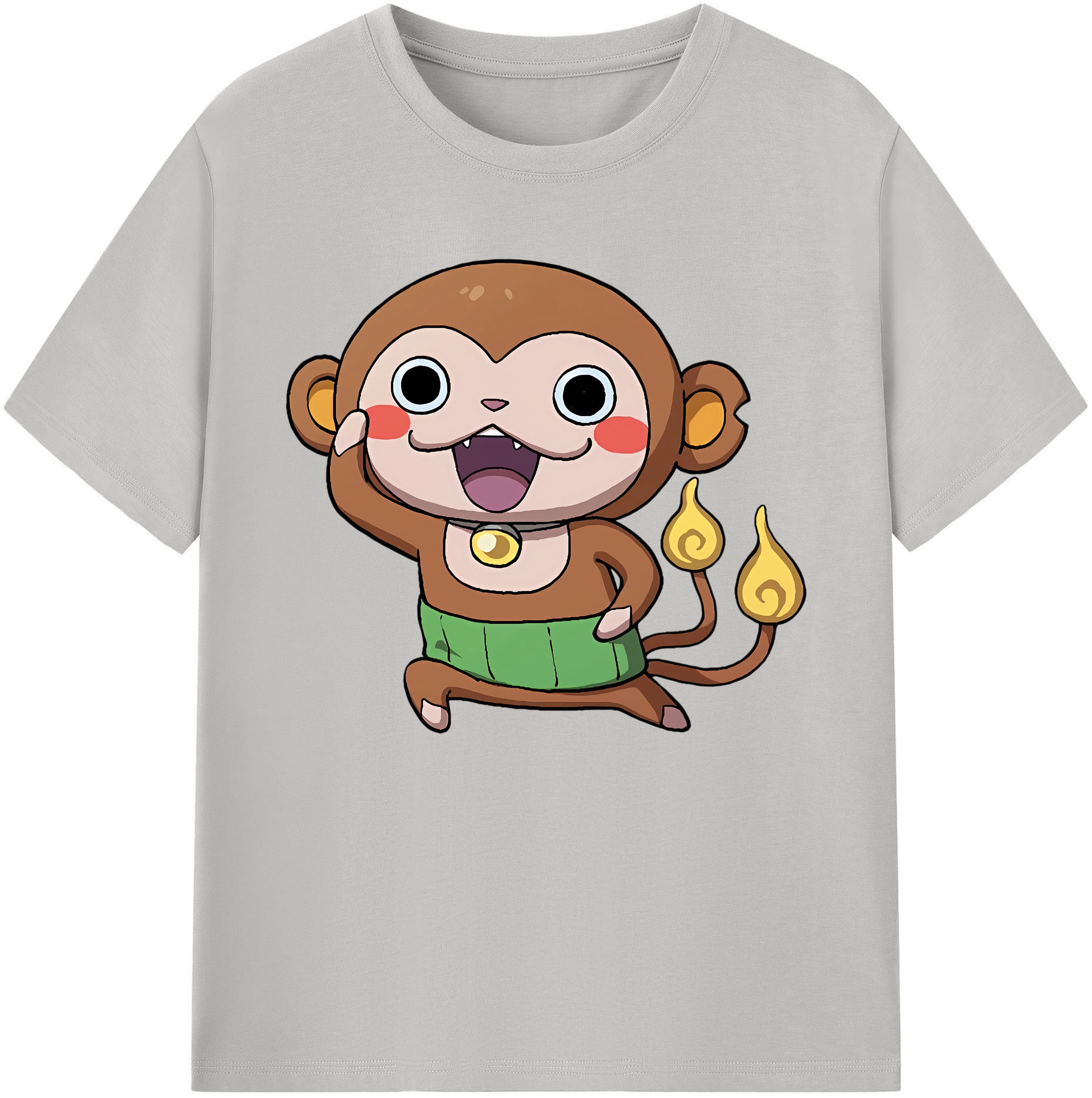 （画像用） 妖怪ウォッチ Yo-kai Watch 綿100％ メンズ半袖Tシャツ｜肌触りやわらか＆通気性
