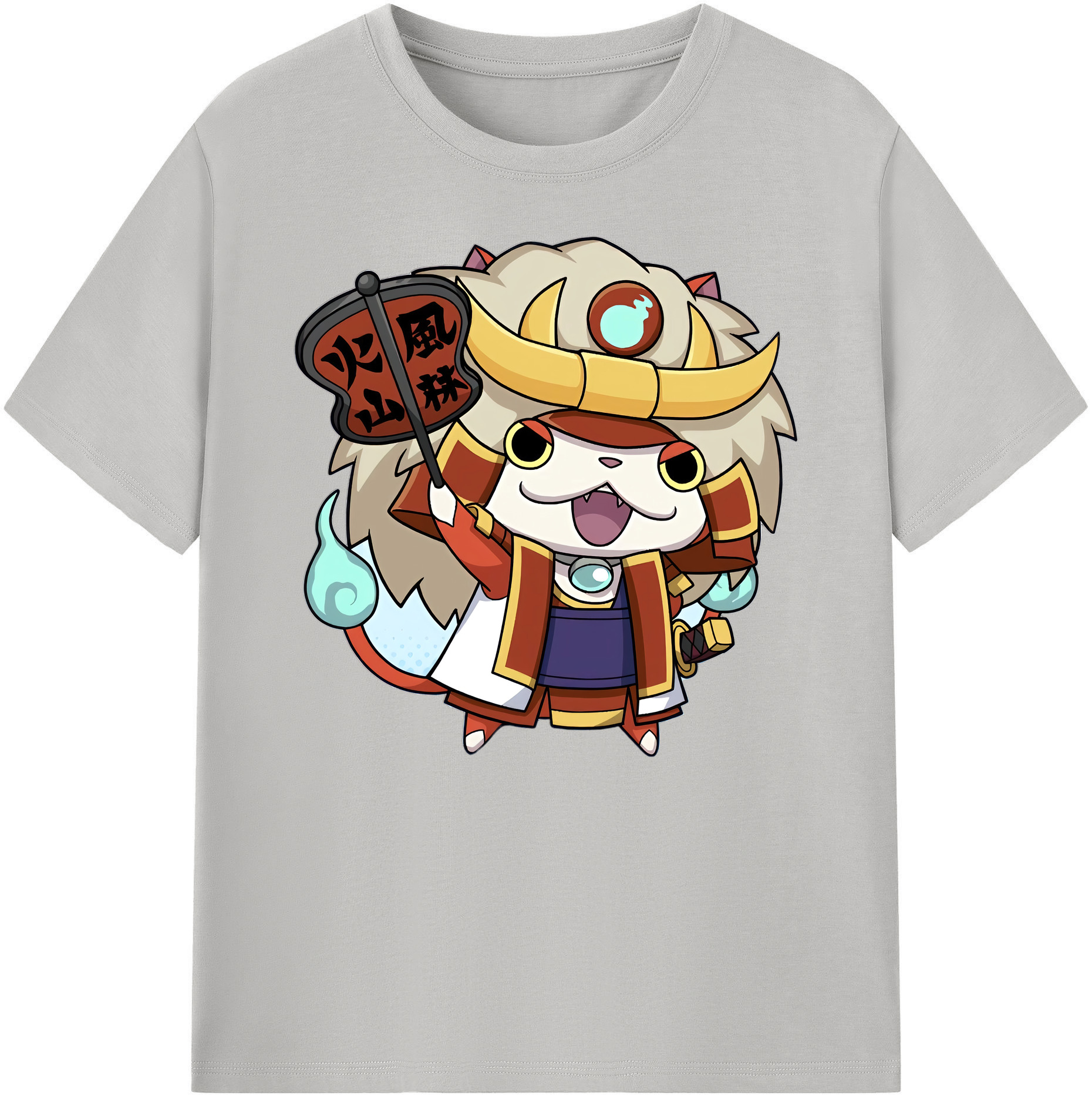 （画像用） 妖怪ウォッチ Yo-kai Watch 綿100％ メンズ半袖Tシャツ｜肌触りやわらか＆通気性