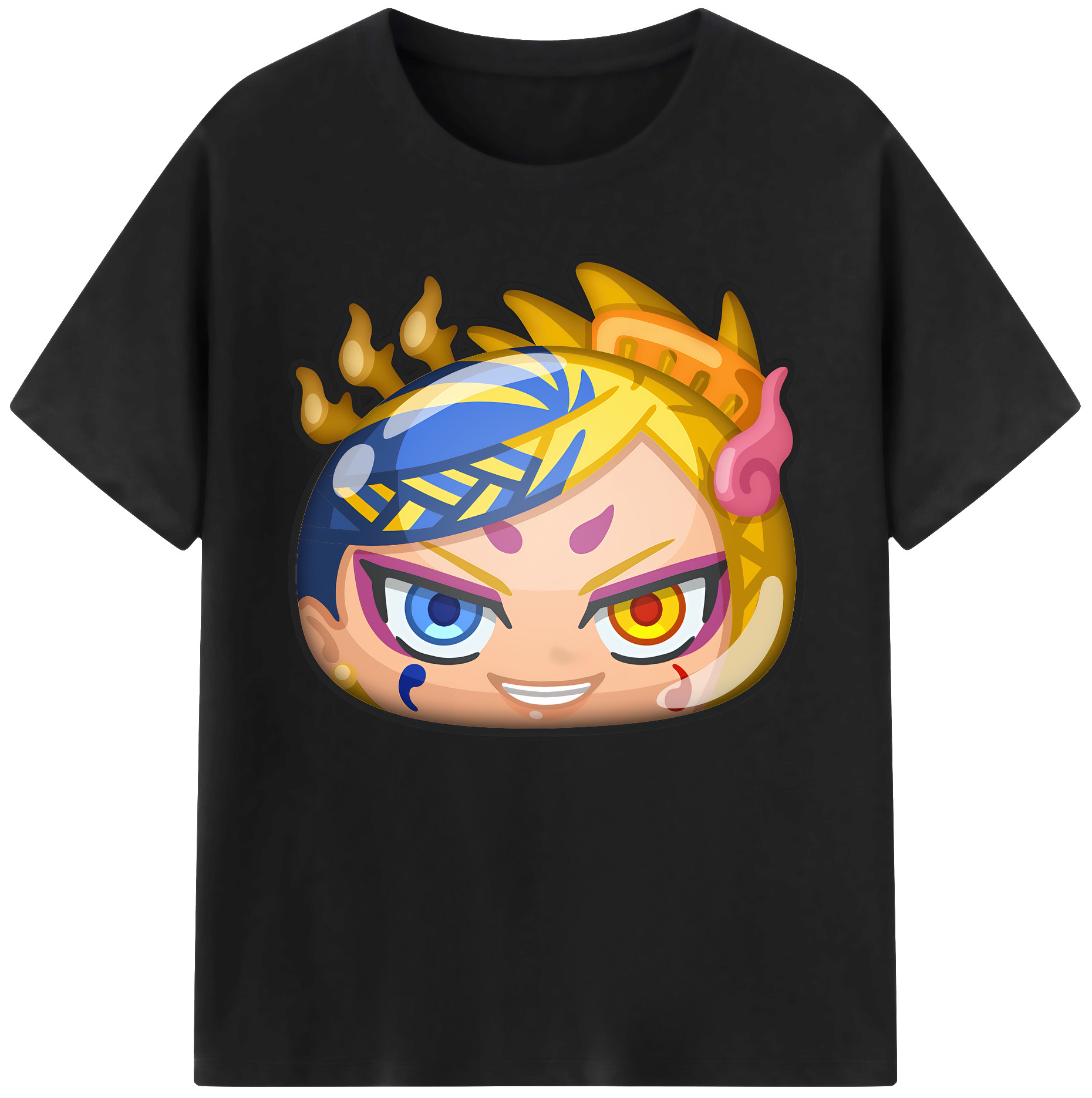 （画像用） 妖怪ウォッチ Yo-kai Watch 綿100％ メンズ半袖Tシャツ｜肌触りやわらか＆通気性