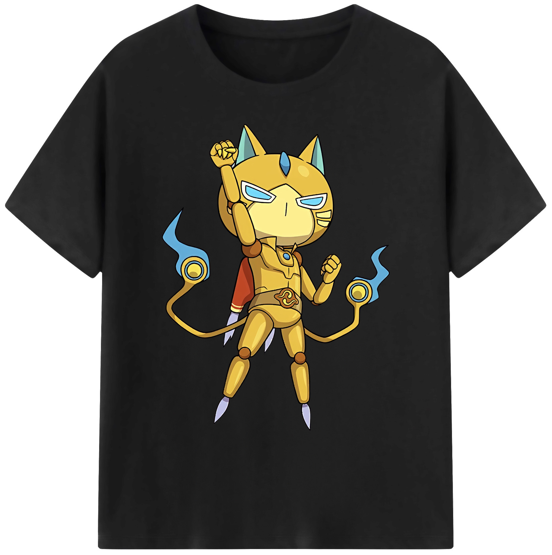 （画像用） 妖怪ウォッチ Yo-kai Watch 綿100％ メンズ半袖Tシャツ｜肌触りやわらか＆通気性