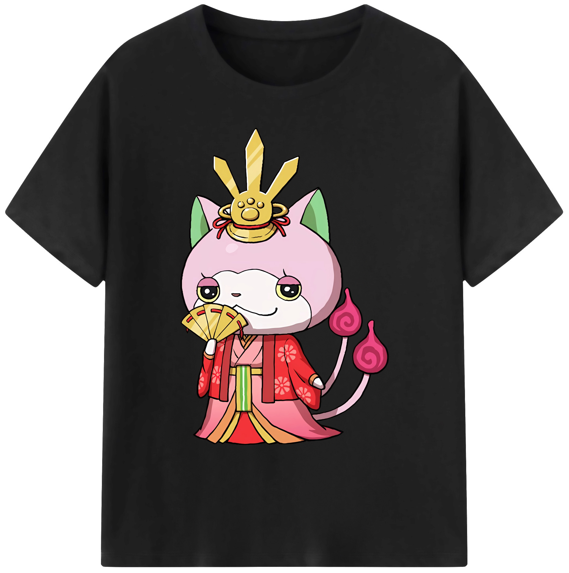 （画像用） 妖怪ウォッチ Yo-kai Watch 綿100％ メンズ半袖Tシャツ｜肌触りやわらか＆通気性