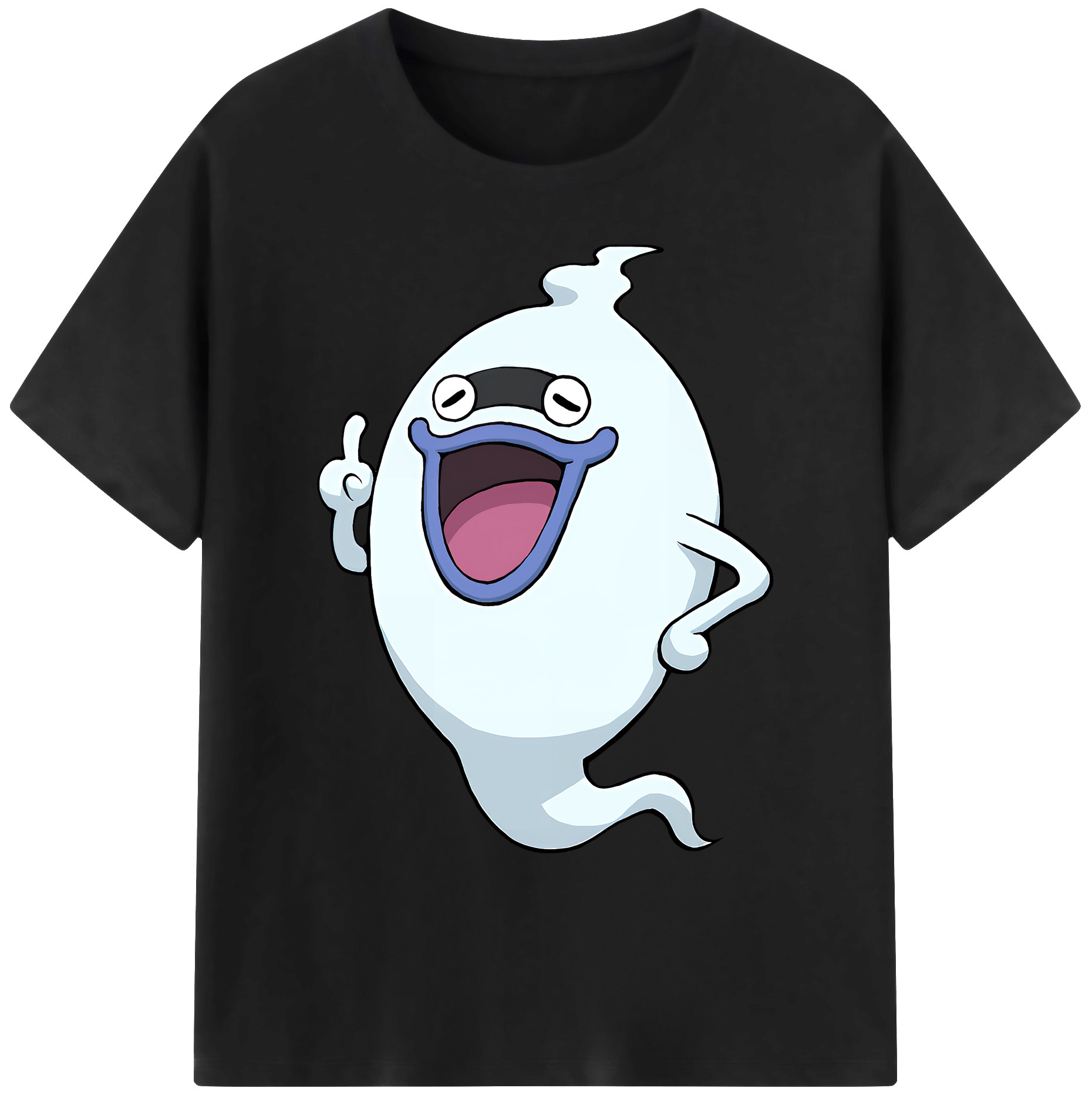 （画像用） 妖怪ウォッチ Yo-kai Watch 綿100％ メンズ半袖Tシャツ｜肌触りやわらか＆通気性