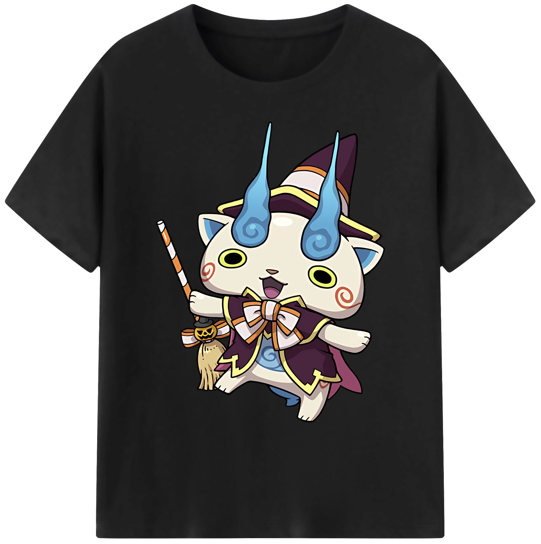 （画像用） 妖怪ウォッチ Yo-kai Watch 綿100％ メンズ半袖Tシャツ｜肌触りやわらか＆通気性