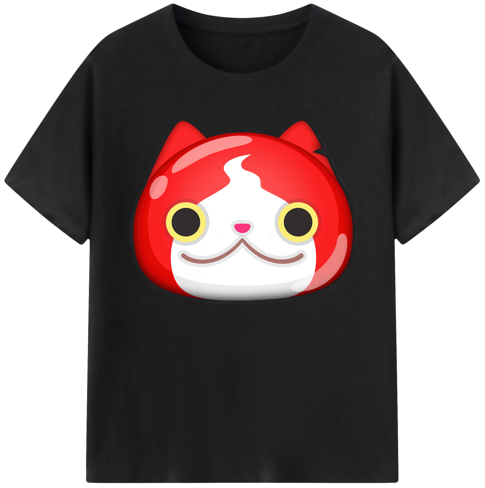 （画像用） 妖怪ウォッチ Yo-kai Watch 綿100％ メンズ半袖Tシャツ｜肌触りやわらか＆通気性
