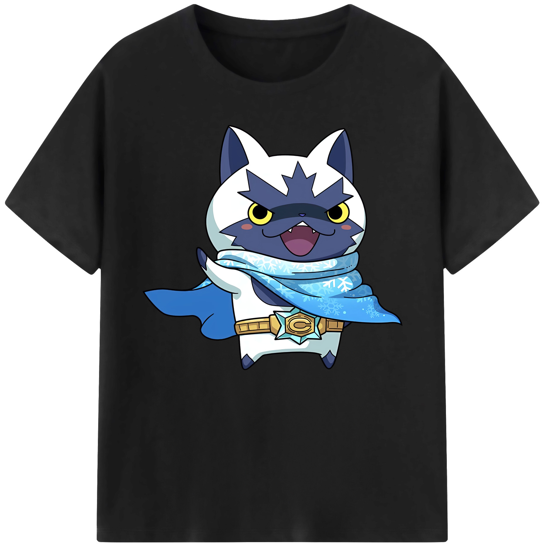（画像用） 妖怪ウォッチ Yo-kai Watch 綿100％ メンズ半袖Tシャツ｜肌触りやわらか＆通気性