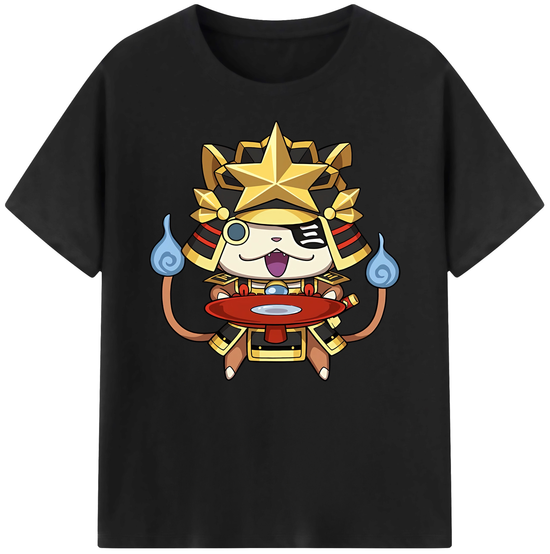 （画像用） 妖怪ウォッチ Yo-kai Watch 綿100％ メンズ半袖Tシャツ｜肌触りやわらか＆通気性