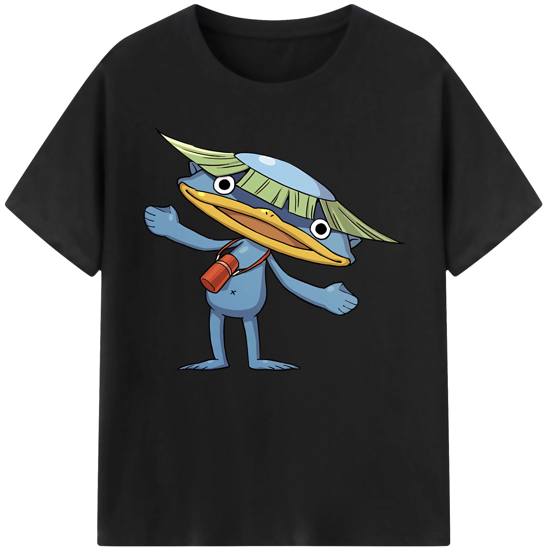 （画像用） 妖怪ウォッチ Yo-kai Watch 綿100％ メンズ半袖Tシャツ｜肌触りやわらか＆通気性