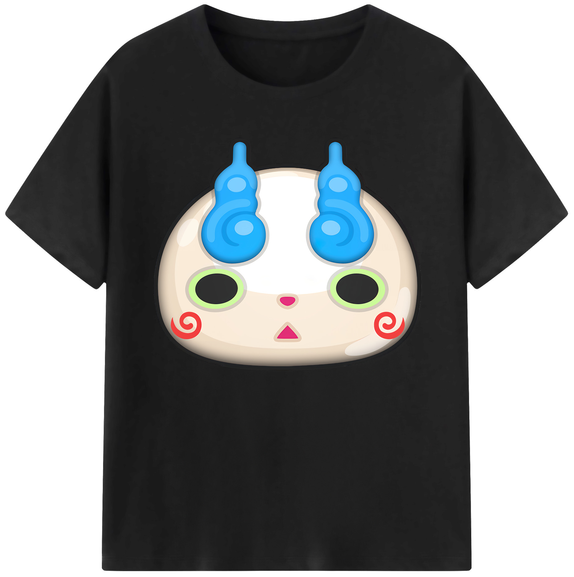 妖怪ウォッチ Yo-kai Watch 綿100％ メンズ半袖Tシャツ｜肌触りやわらか＆通気性