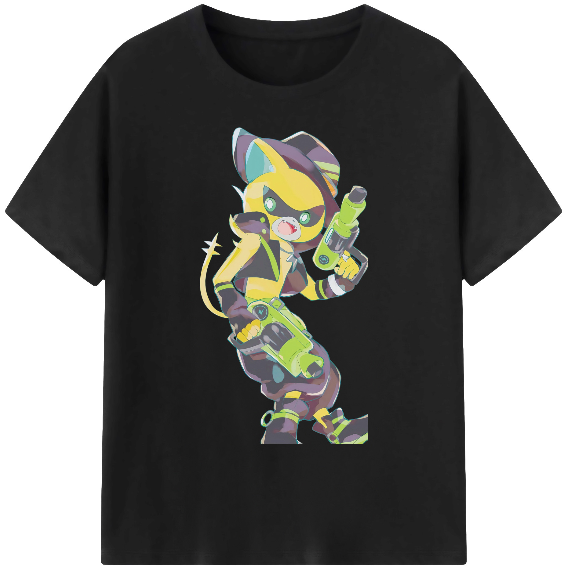 （画像用） 妖怪ウォッチ Yo-kai Watch 綿100％ メンズ半袖Tシャツ｜肌触りやわらか＆通気性