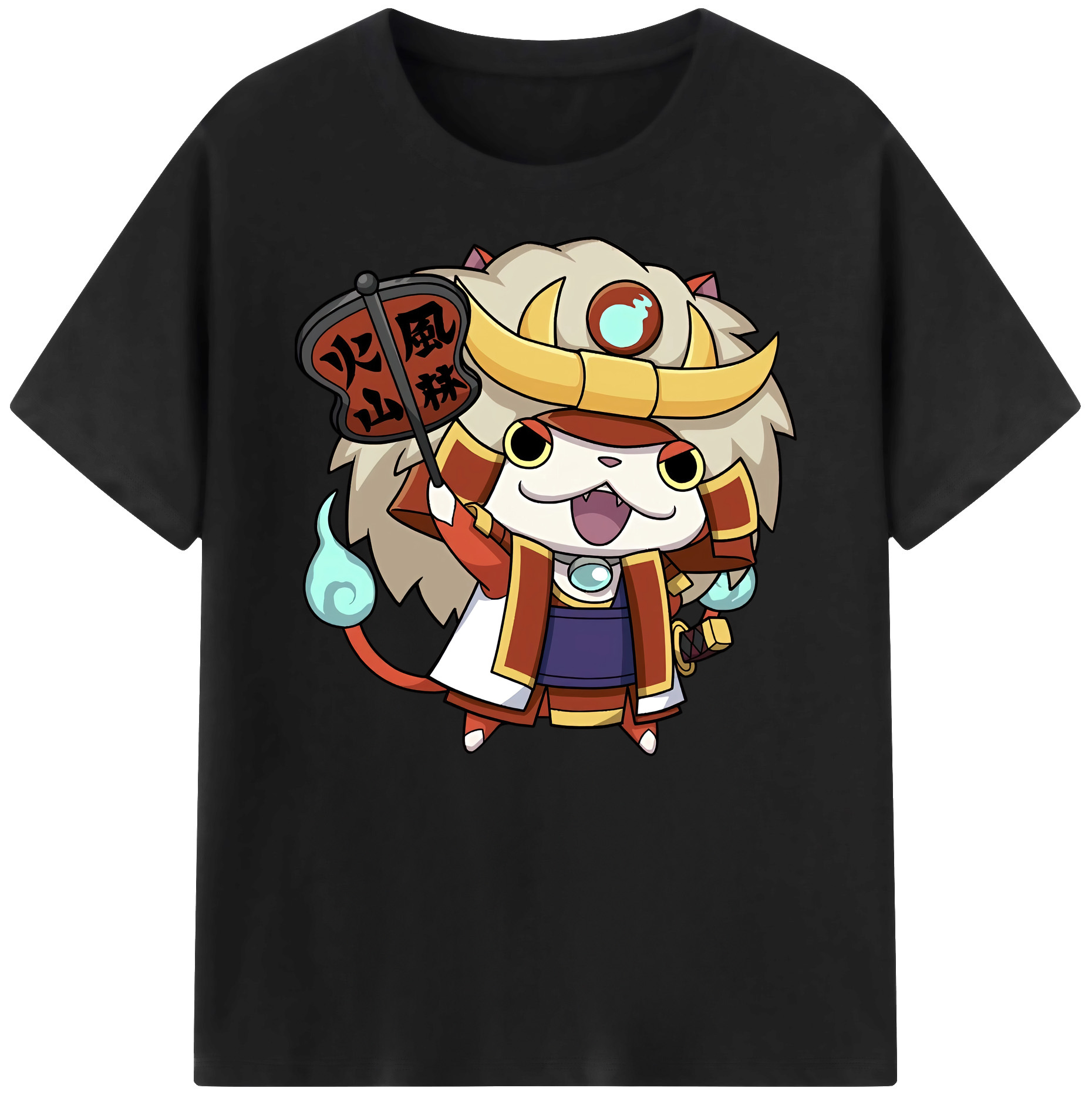 （画像用） 妖怪ウォッチ Yo-kai Watch 綿100％ メンズ半袖Tシャツ｜肌触りやわらか＆通気性
