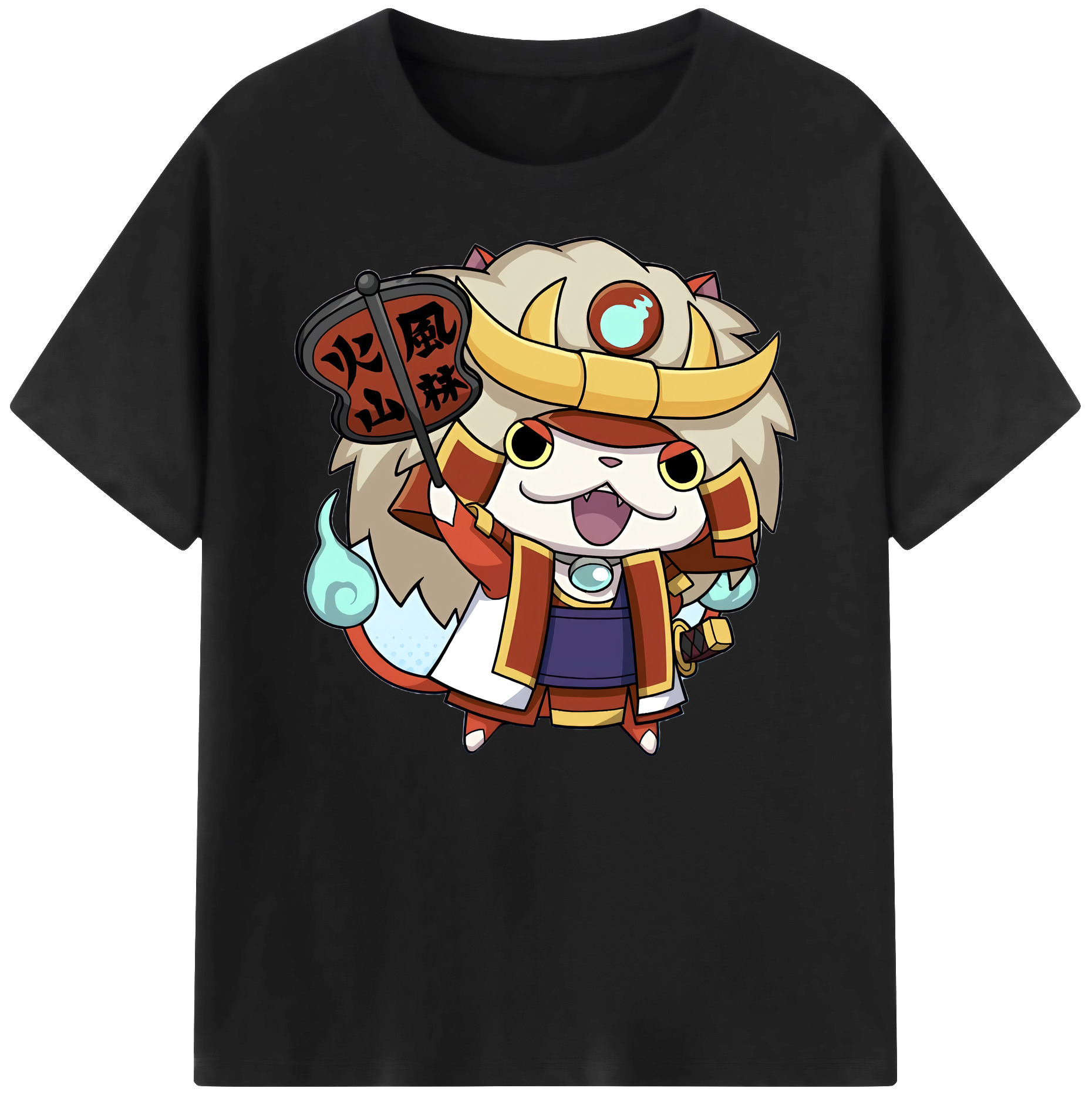 （画像用） 妖怪ウォッチ Yo-kai Watch 綿100％ メンズ半袖Tシャツ｜肌触りやわらか＆通気性