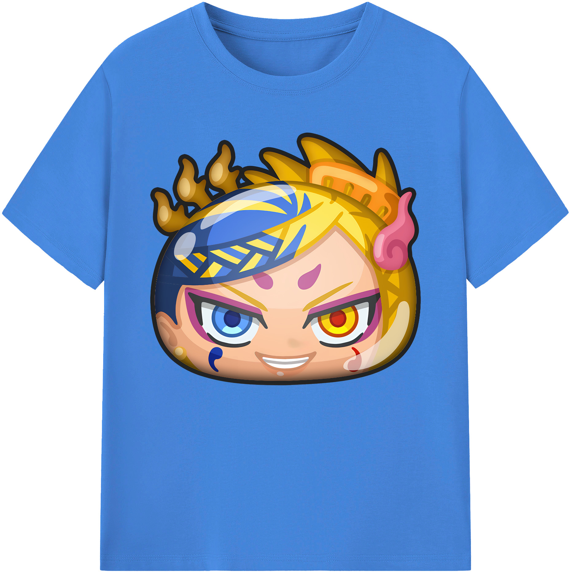 （画像用） 妖怪ウォッチ Yo-kai Watch 綿100％ メンズ半袖Tシャツ｜肌触りやわらか＆通気性