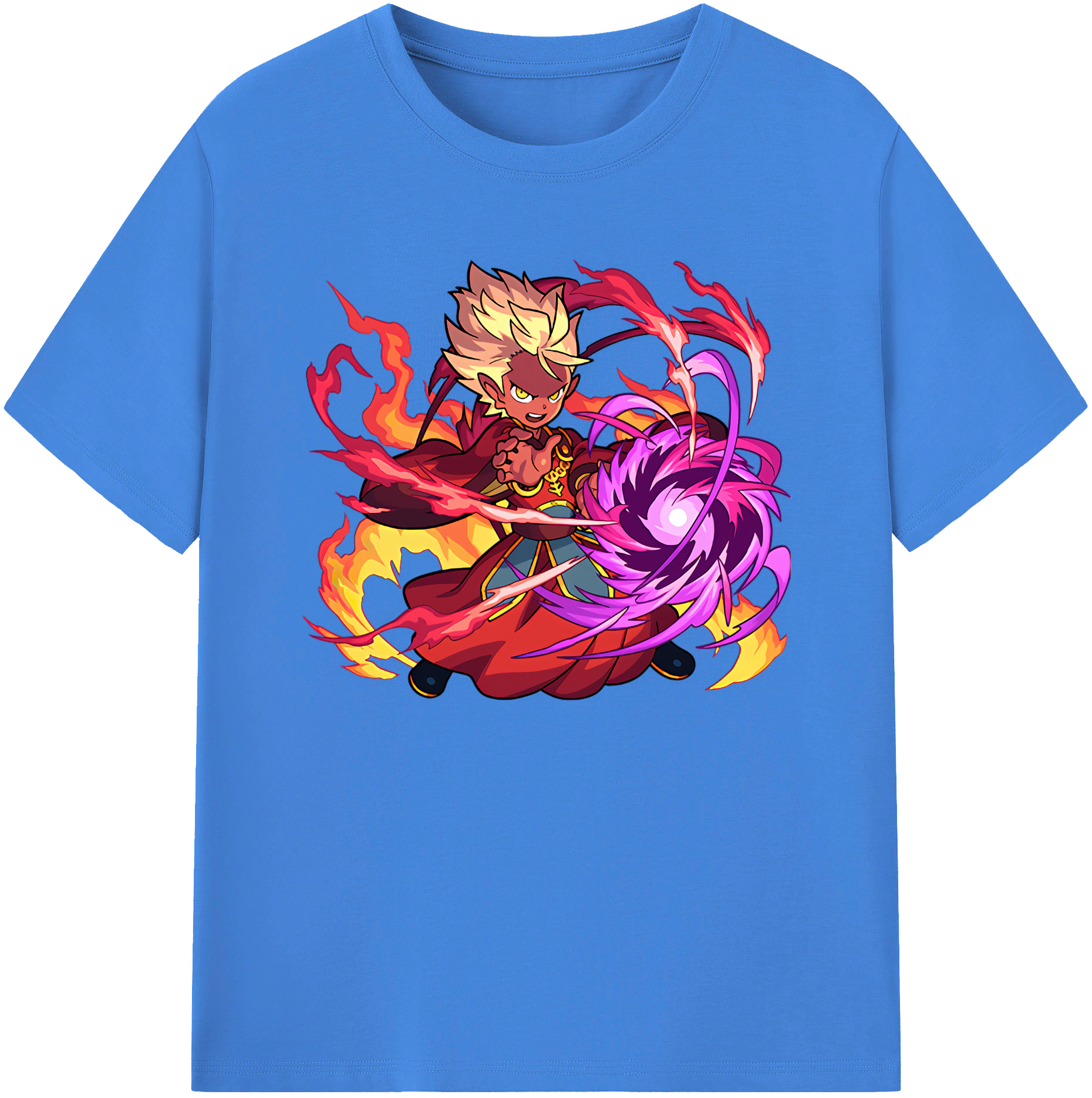 （画像用） 妖怪ウォッチ Yo-kai Watch 綿100％ メンズ半袖Tシャツ｜肌触りやわらか＆通気性