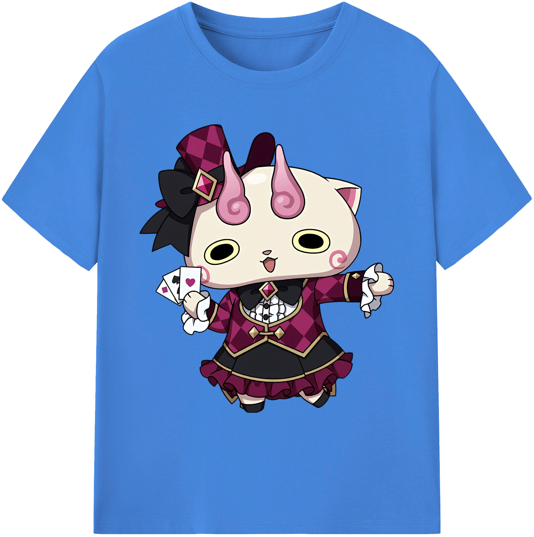 （画像用） 妖怪ウォッチ Yo-kai Watch 綿100％ メンズ半袖Tシャツ｜肌触りやわらか＆通気性