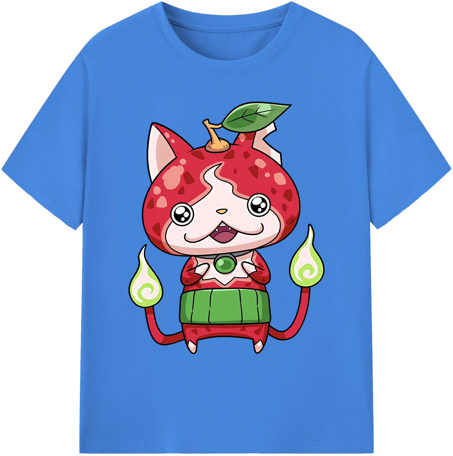 （画像用） 妖怪ウォッチ Yo-kai Watch 綿100％ メンズ半袖Tシャツ｜肌触りやわらか＆通気性