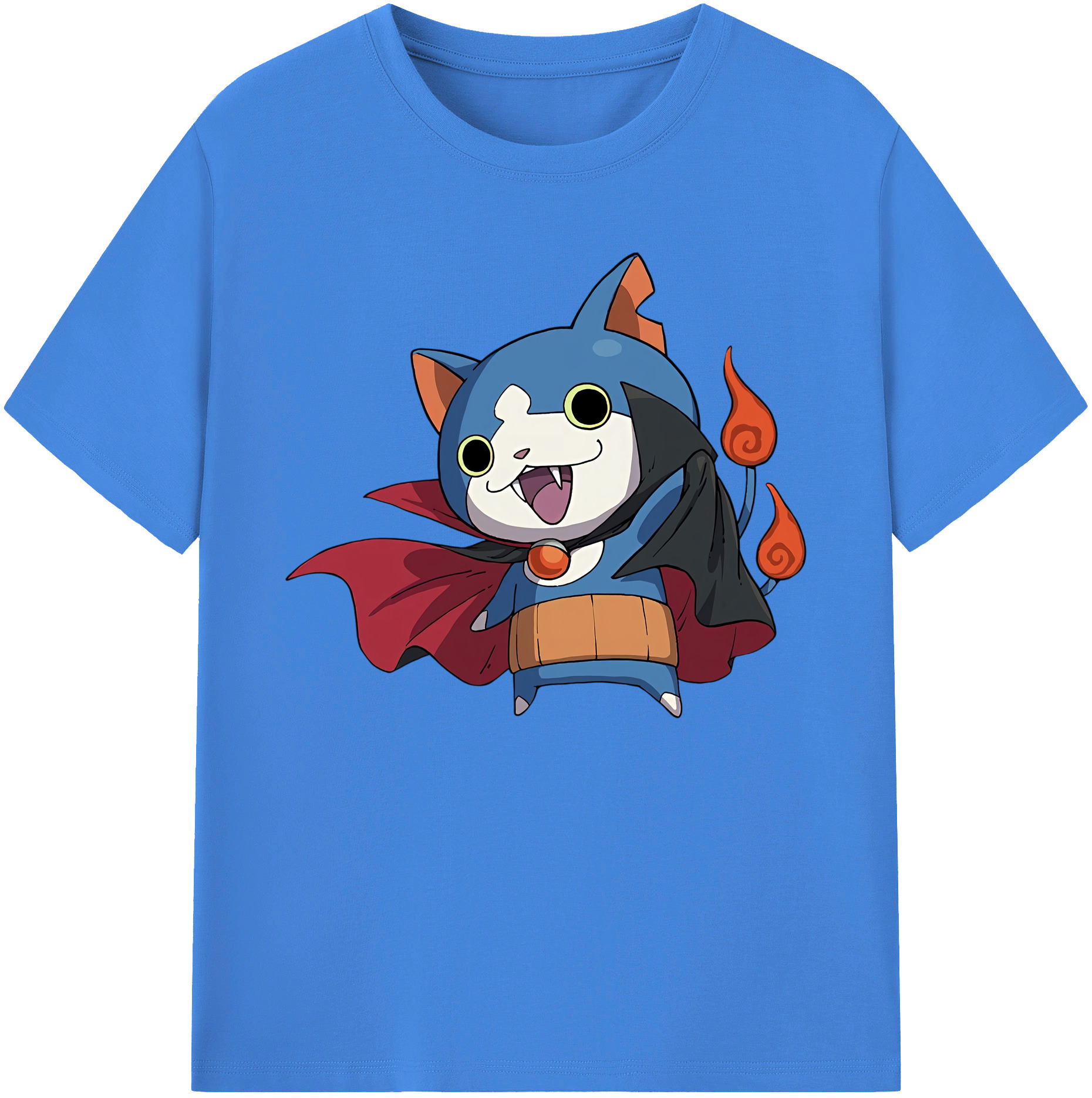 （画像用） 妖怪ウォッチ Yo-kai Watch 綿100％ メンズ半袖Tシャツ｜肌触りやわらか＆通気性