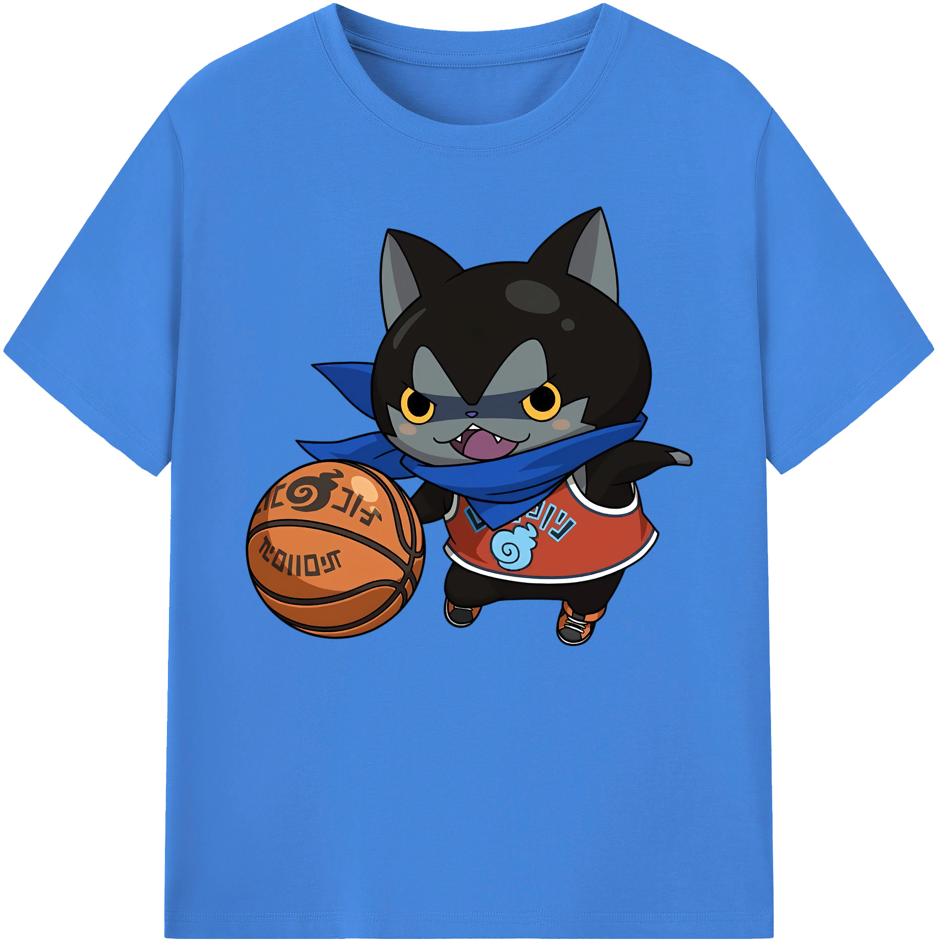 （画像用） 妖怪ウォッチ Yo-kai Watch 綿100％ メンズ半袖Tシャツ｜肌触りやわらか＆通気性
