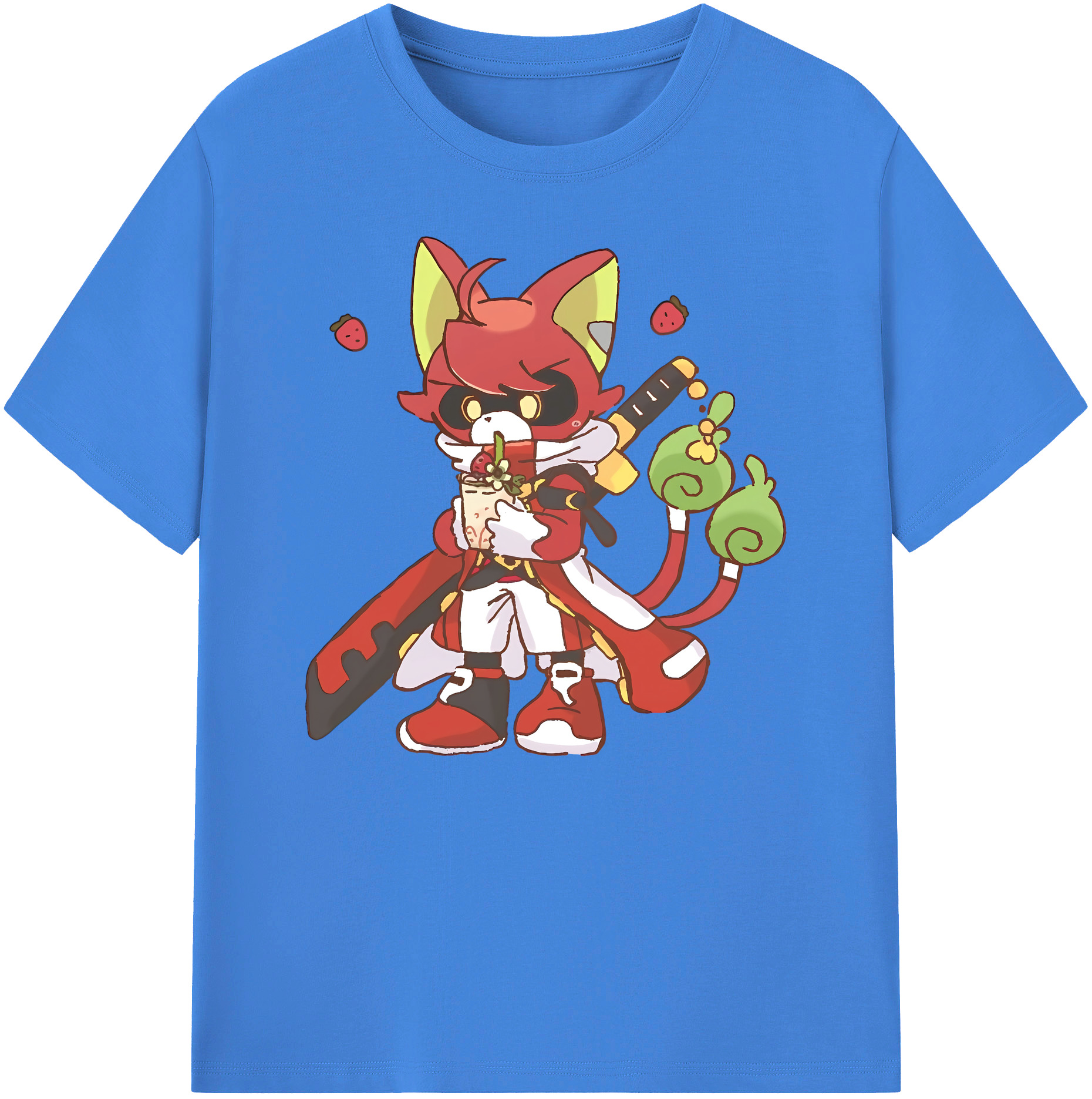 （画像用） 妖怪ウォッチ Yo-kai Watch 綿100％ メンズ半袖Tシャツ｜肌触りやわらか＆通気性