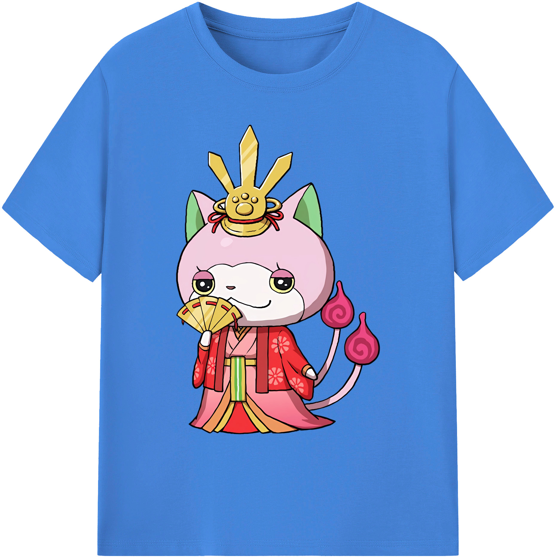 （画像用） 妖怪ウォッチ Yo-kai Watch 綿100％ メンズ半袖Tシャツ｜肌触りやわらか＆通気性