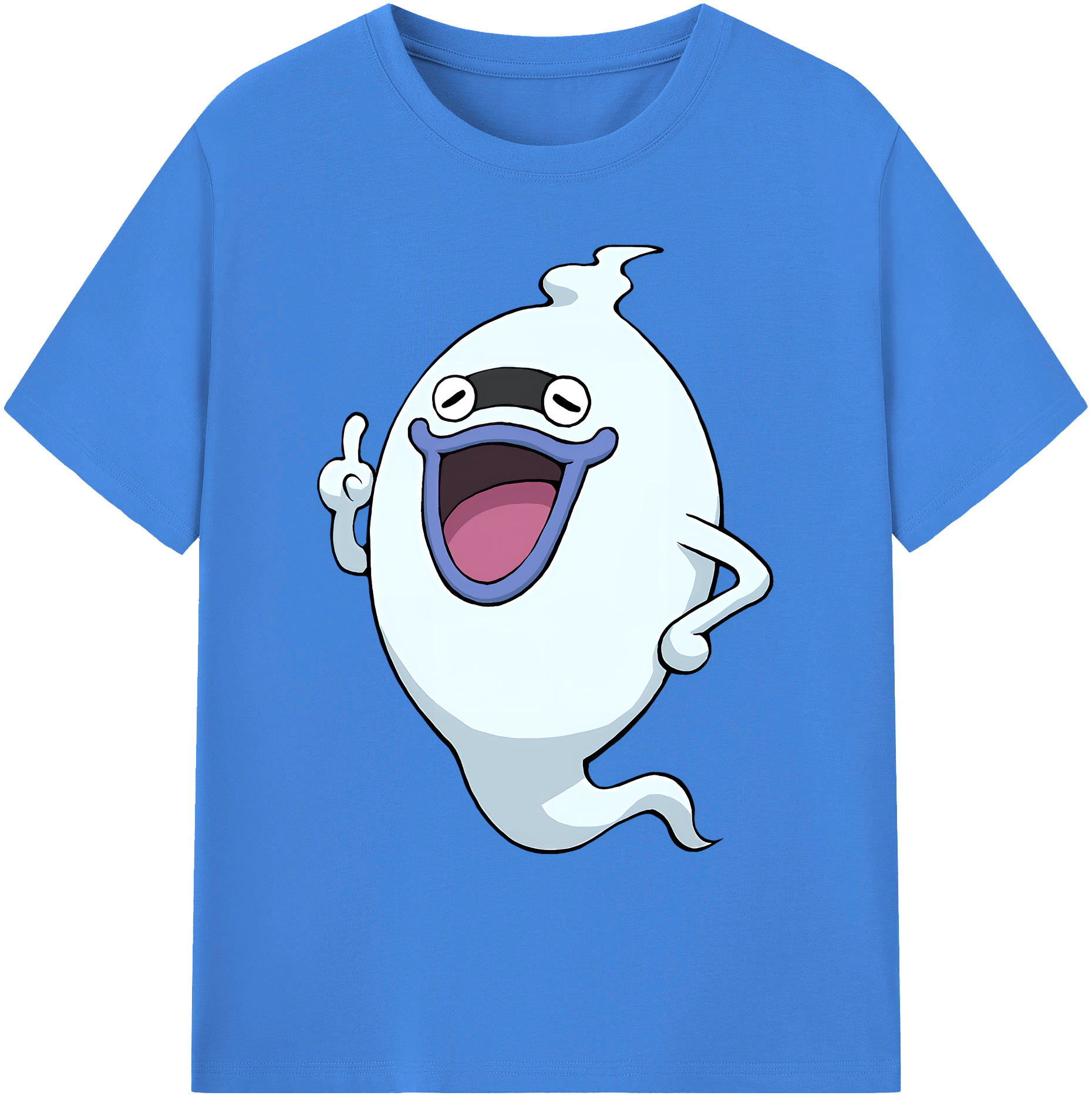 （画像用） 妖怪ウォッチ Yo-kai Watch 綿100％ メンズ半袖Tシャツ｜肌触りやわらか＆通気性