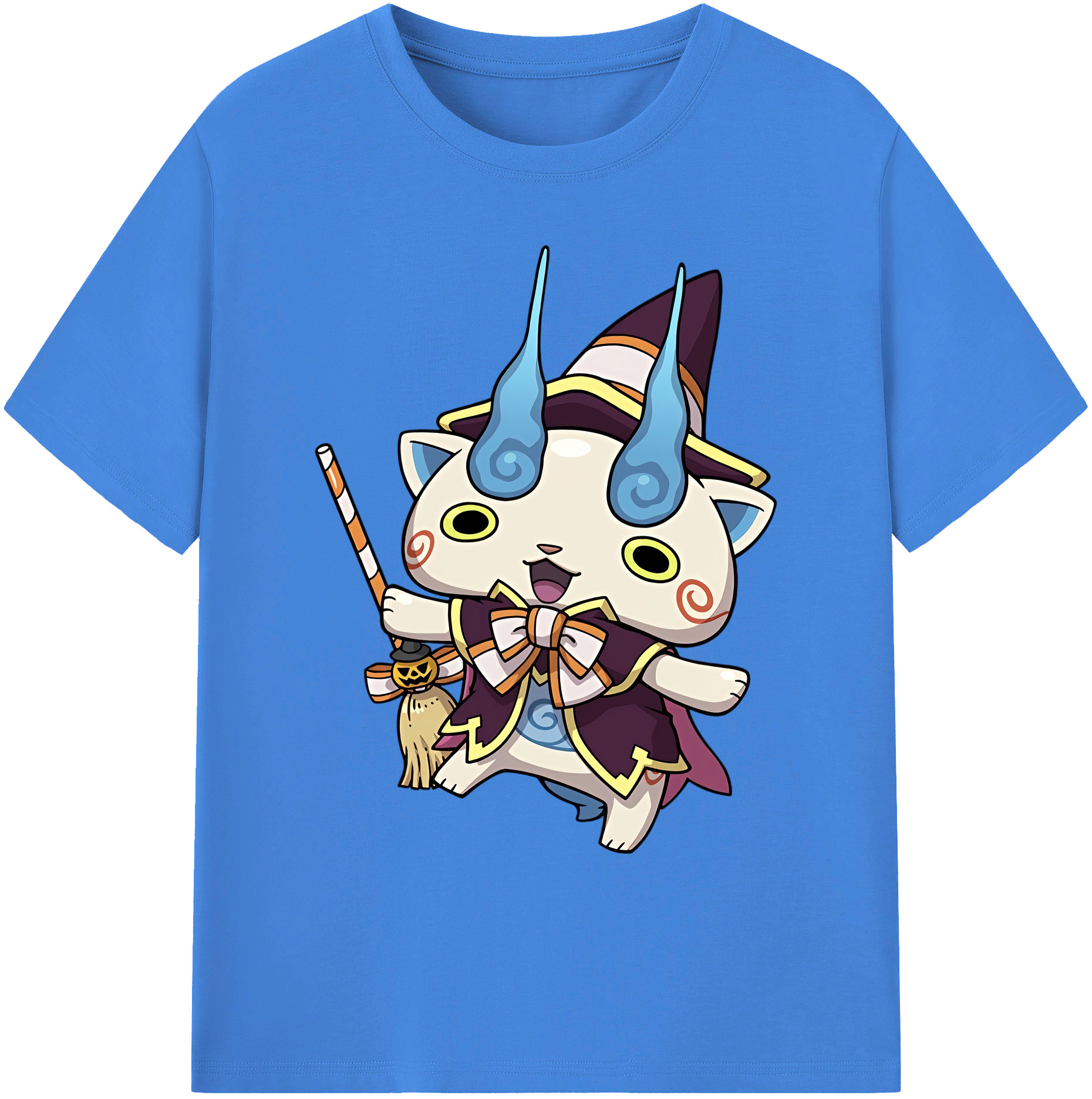 （画像用） 妖怪ウォッチ Yo-kai Watch 綿100％ メンズ半袖Tシャツ｜肌触りやわらか＆通気性
