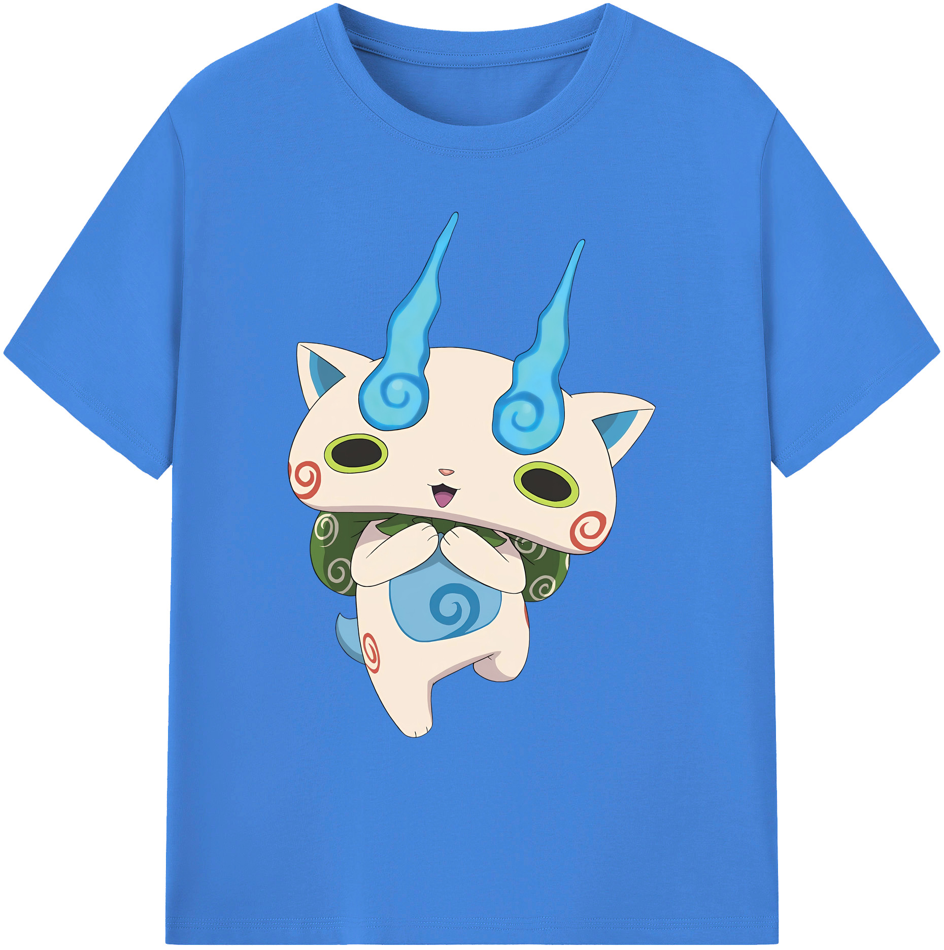 （画像用） 妖怪ウォッチ Yo-kai Watch 綿100％ メンズ半袖Tシャツ｜肌触りやわらか＆通気性