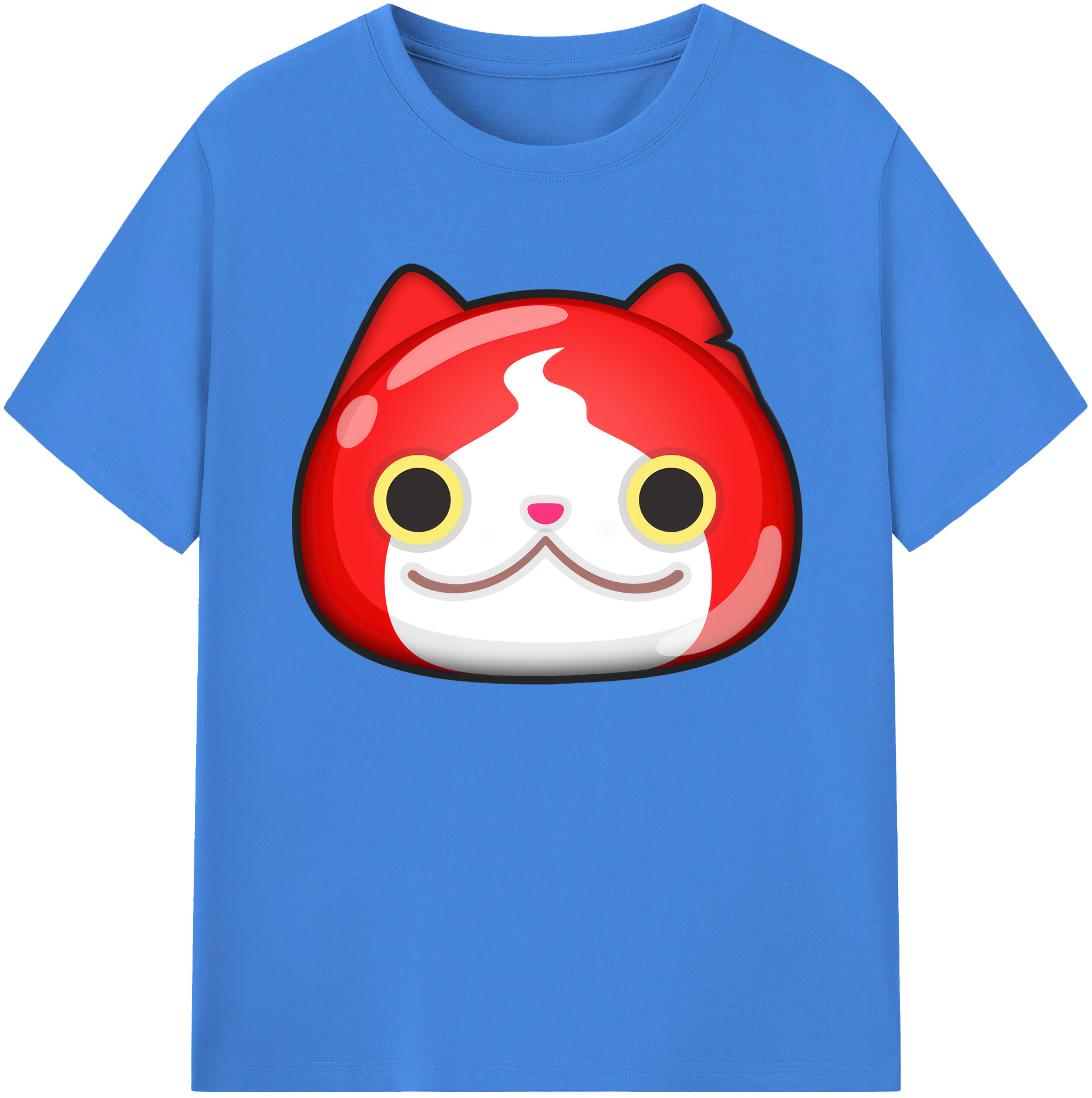 （画像用） 妖怪ウォッチ Yo-kai Watch 綿100％ メンズ半袖Tシャツ｜肌触りやわらか＆通気性